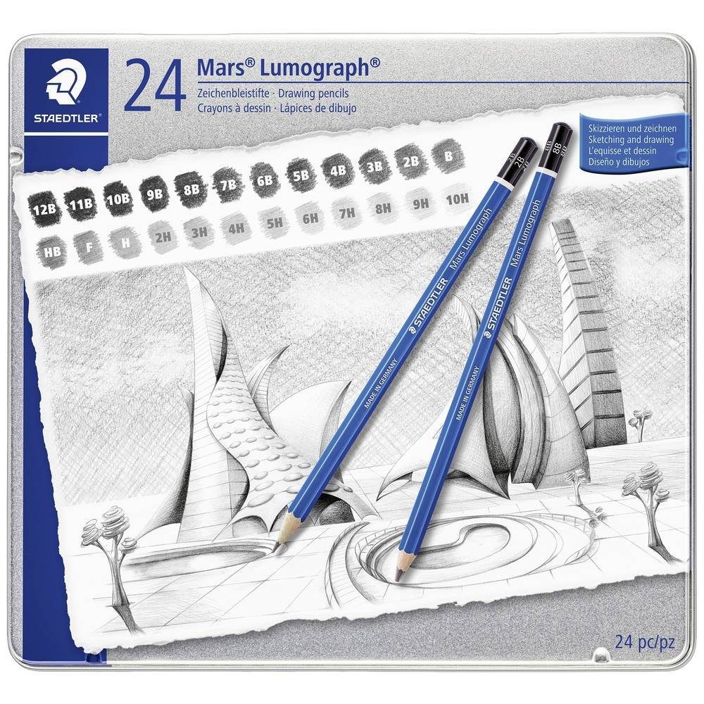 STAEDTLER Bleistift Mars® Lumograph® 100 Zeichenbleistifte