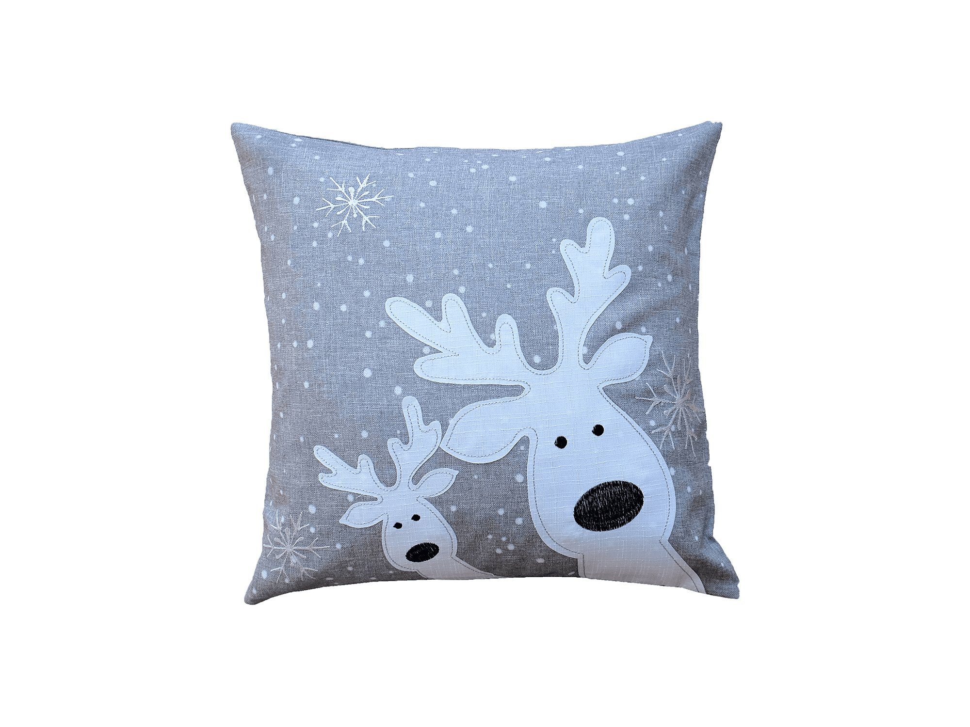 Raebel Kissenbezug Kissenhülle "Lustige Elche", 40 x 40 cm günstig online kaufen