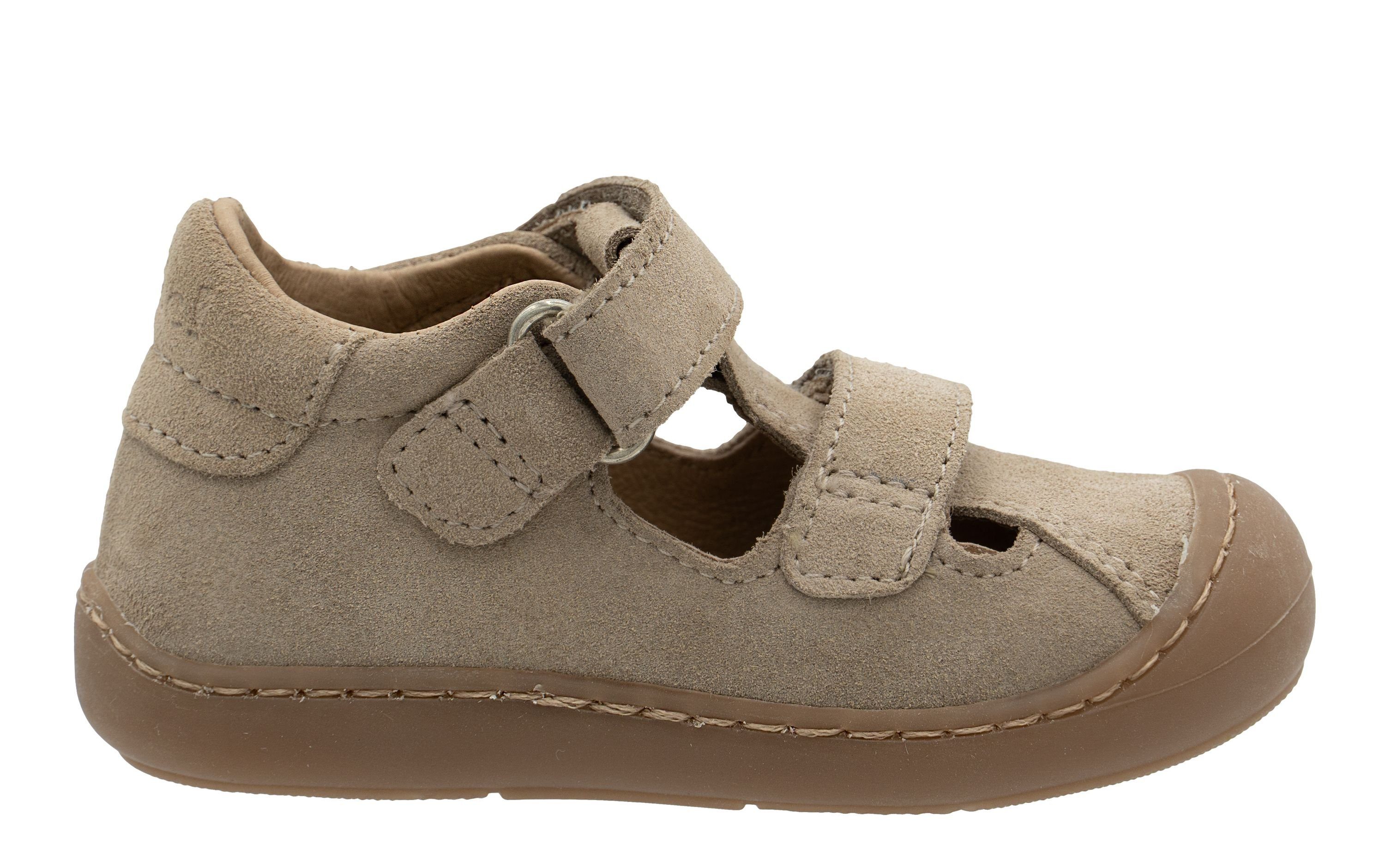 Clic Clic Sandalen Lauflernschuhe Kleinkind Leder Beige 9438 Sandalette