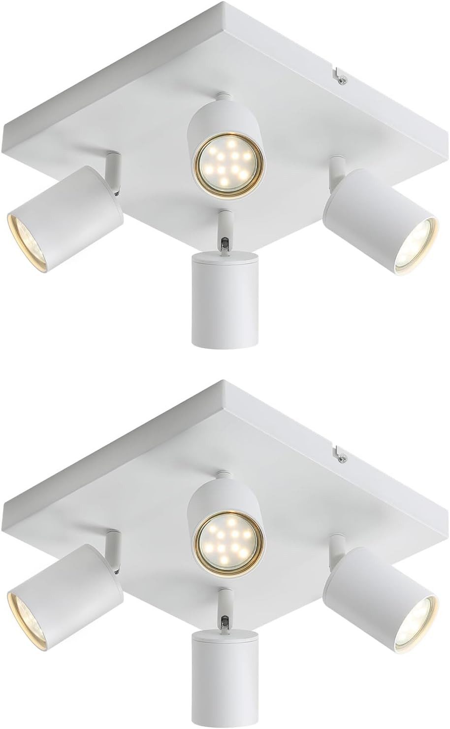 ZMH LED Deckenstrahler 4 Flammig Deckenspot günstig online kaufen