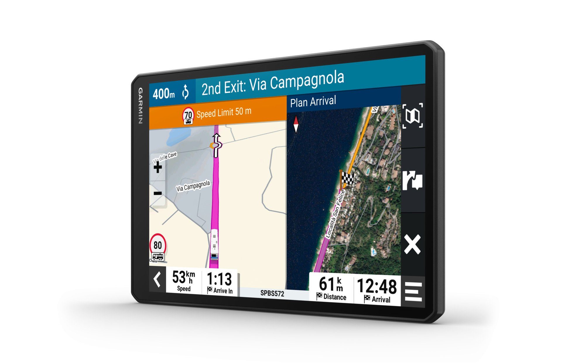 EU, (Europa 1095, Navigationsgerät Karten-Updates, Bluetooth) Camper GPS Länder), (45 Garmin