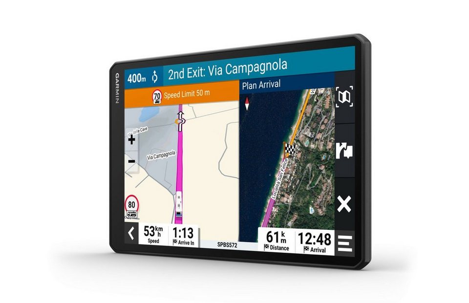 Garmin Camper 1095, EU, GPS Navigationsgerät (Europa (45 Länder), Karten- Updates, Bluetooth)