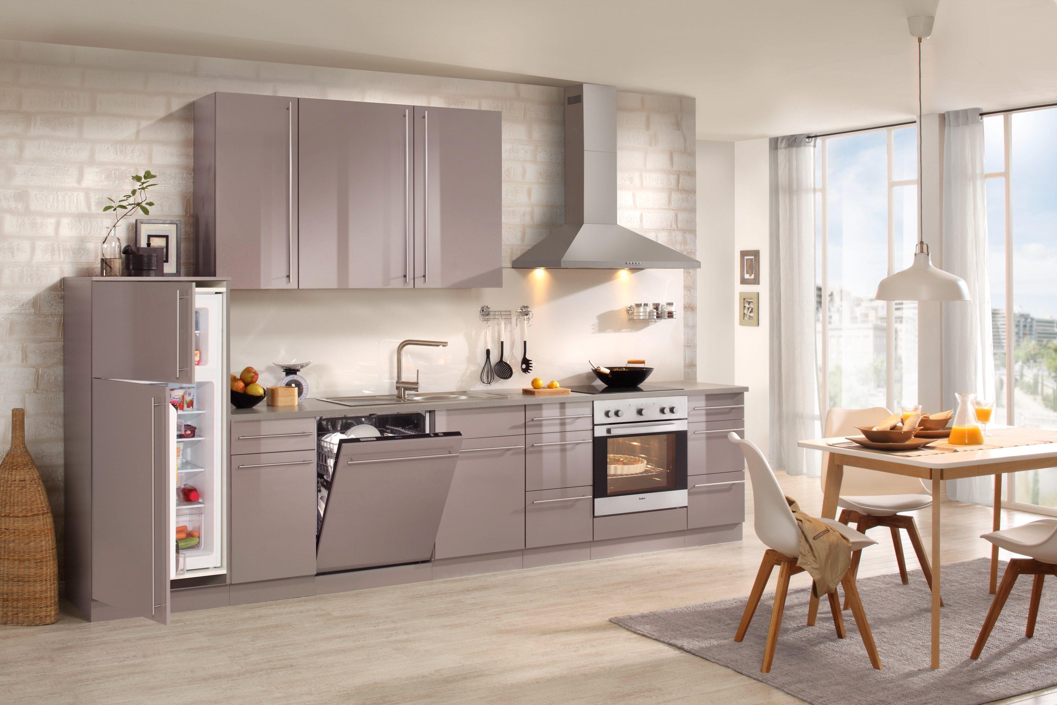 wiho Küchen Hängeschrank Chicago 60 cm breit, 90 cm hoch, für viel Stauraum günstig online kaufen
