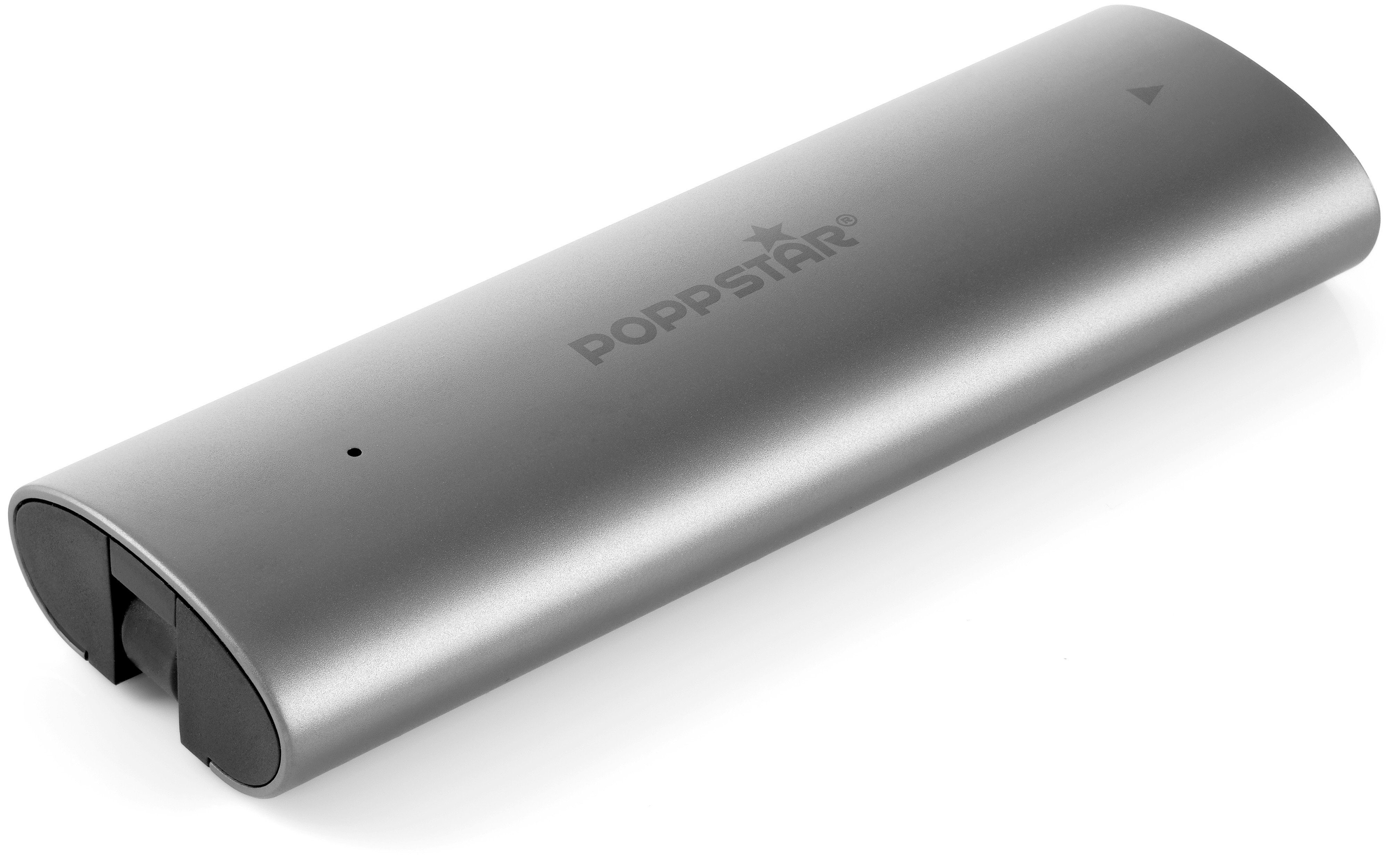Poppstar Корпус жесткого диска PCIe USB-Adapter inkl. Wärmeleitpad für M.2 NVMe SSDs, (1 St., mit USB-C Anschluss), (für SSD-Formate 2230/2242/2260/2280, M-/B&M-Key)