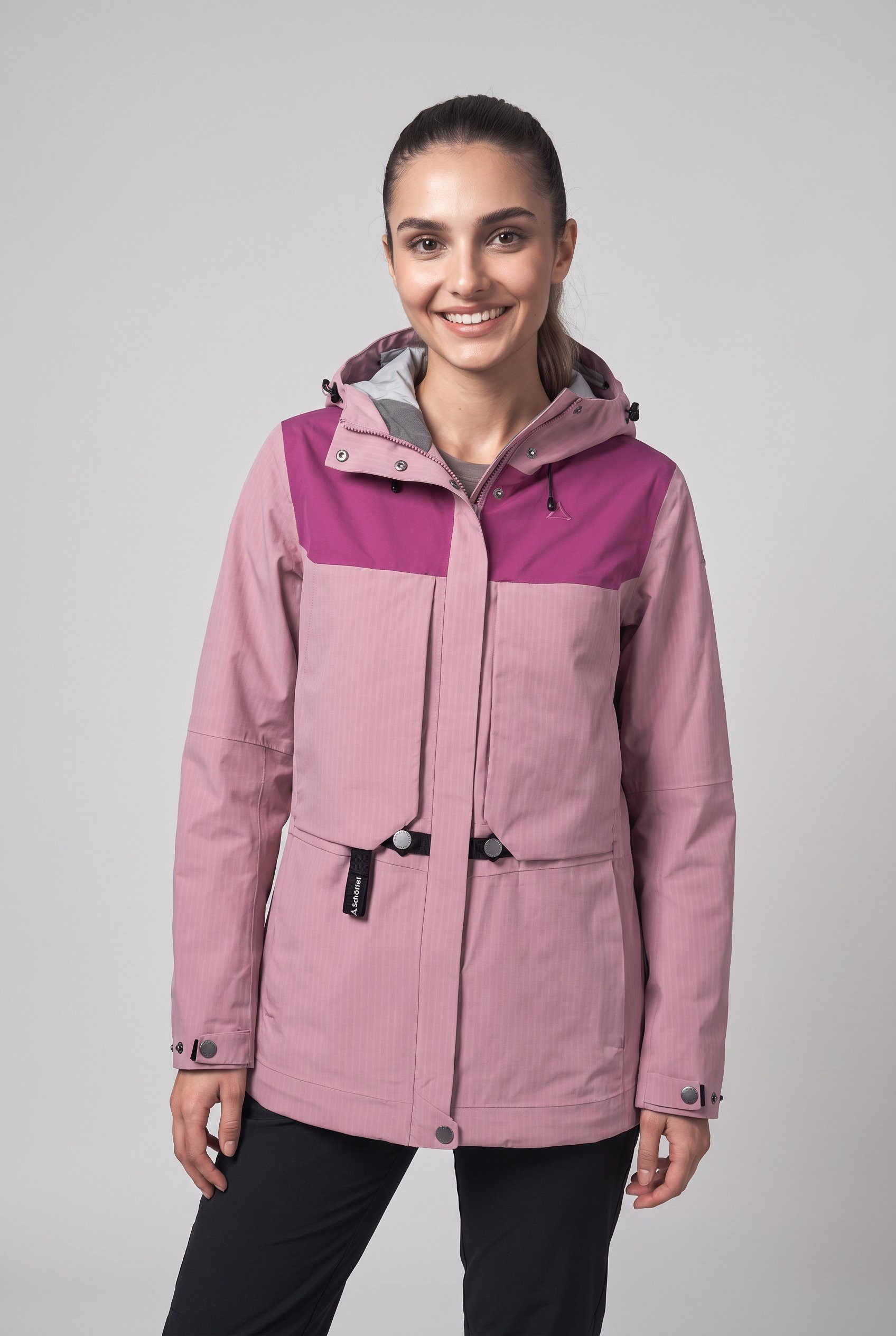 Schöffel Trekkingjacke wasser- und winddicht, atmungsaktiv, verschweißte Nähte, tolle Details