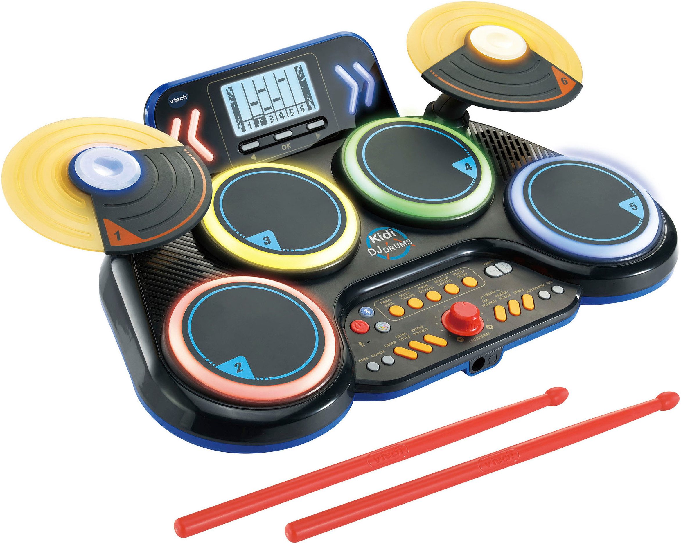 Vtech® Spielzeug-Musikinstrument Kidi DJ Drums, mit Bluetooth-Funktion günstig online kaufen