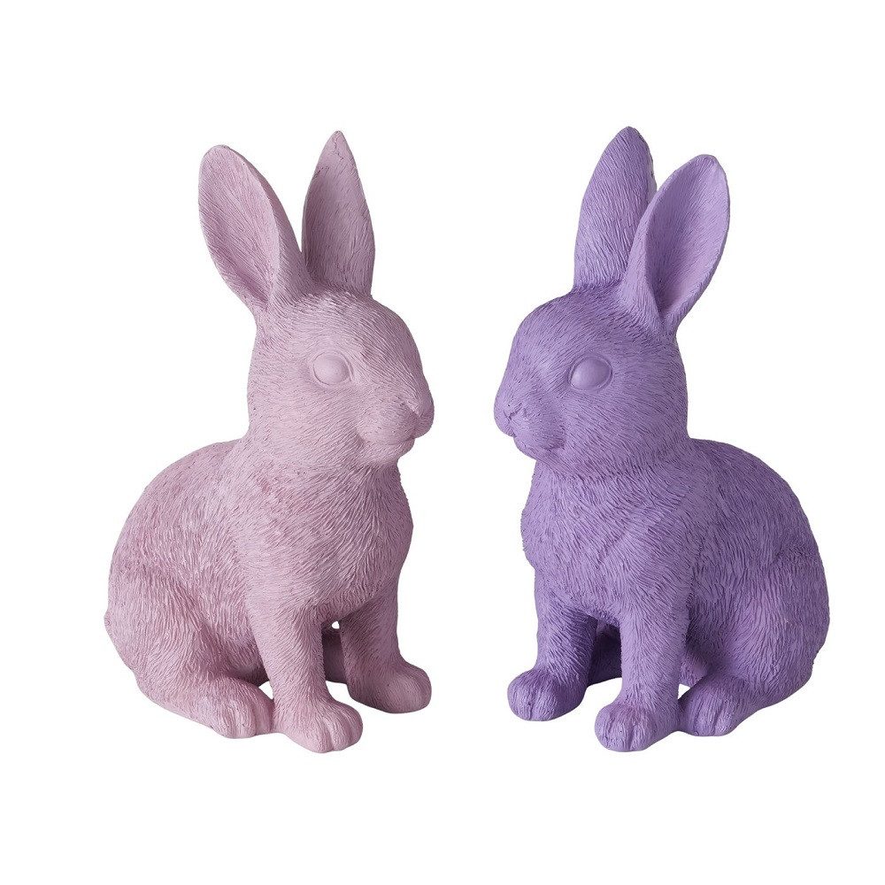BOLTZE GRUPPE GmbH Osterhase Boltze Osterhase Grahma, 2 farb.sortiert, lila, Höhe 18cm, 2070651