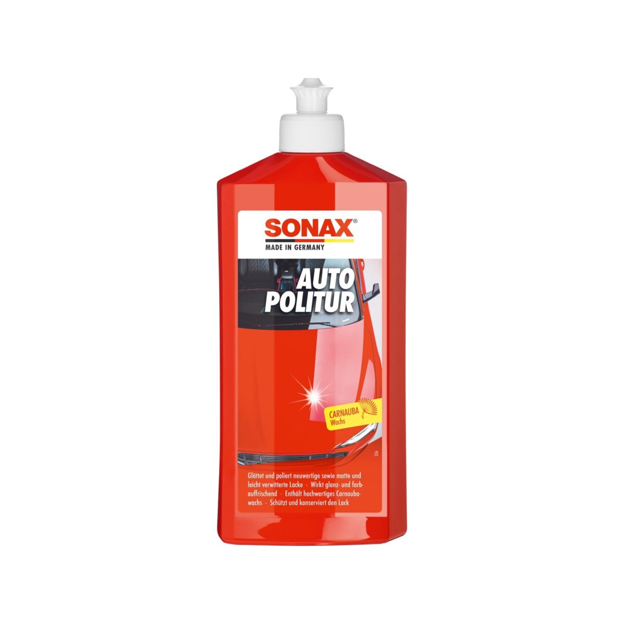 Sonax Polierpad SONAX AutoPolitur 500 ml für Kratzer/Abnutzungen im Lack 6 Stk