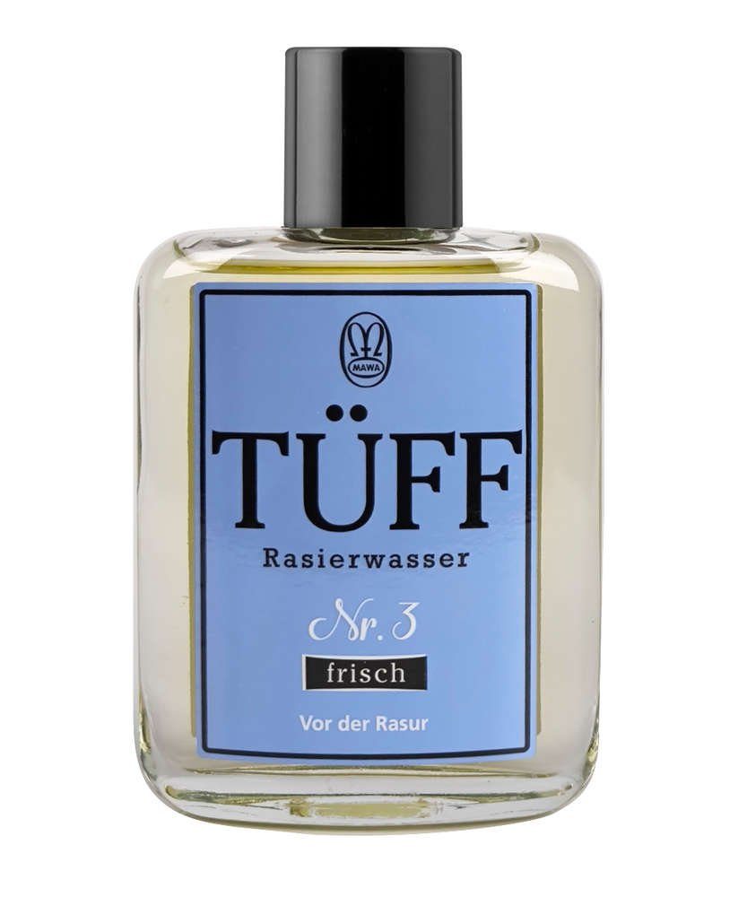 Mawa Kosmetik After Shave Lotion Tüff Nr.3 Pre Shave Rasierwasser vor der Rasur 100 ml, Rasierwasser,Pre Shave, Vor der Rasuer