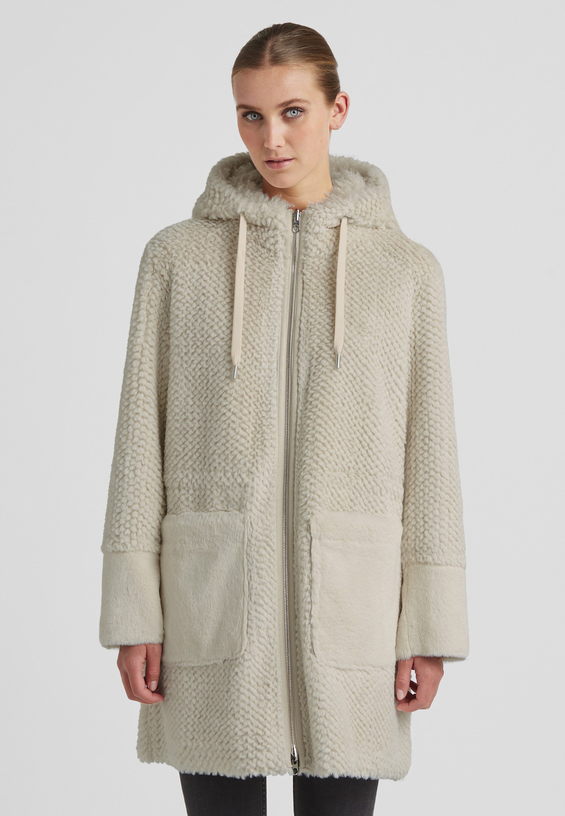 Milestone Wendejacke MSKim Damen casual Reißverschluss mit Tunnelzug