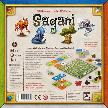 Skellig Games Spiel, Sagani