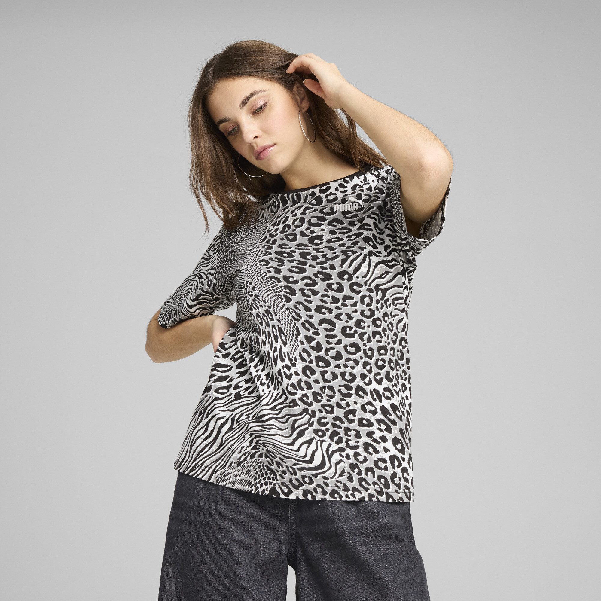 PUMA T-Shirt Essentials Graphic Animal Relaxed günstig online kaufen