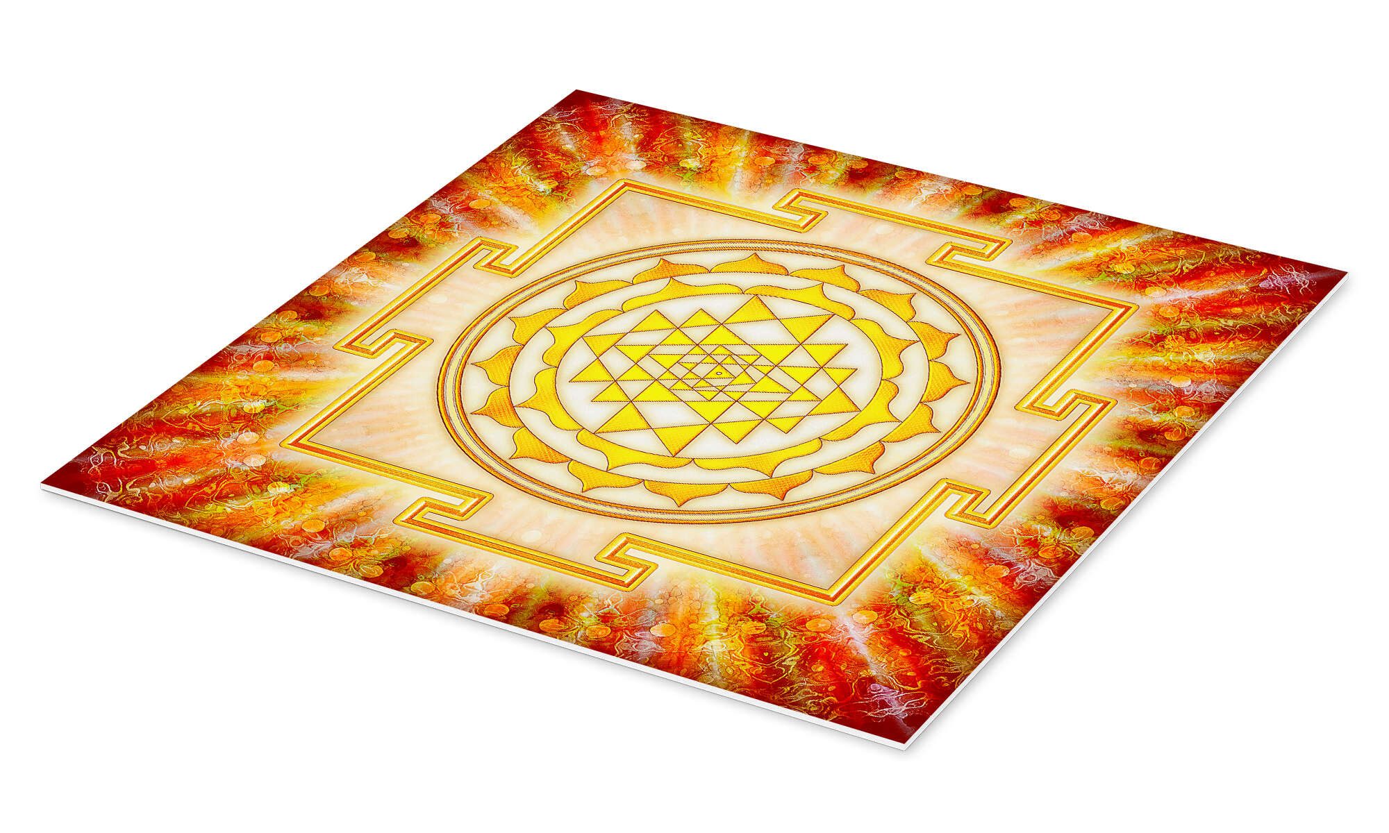 Posterlounge Wandbild Sri Yantra – Artwork günstig online kaufen