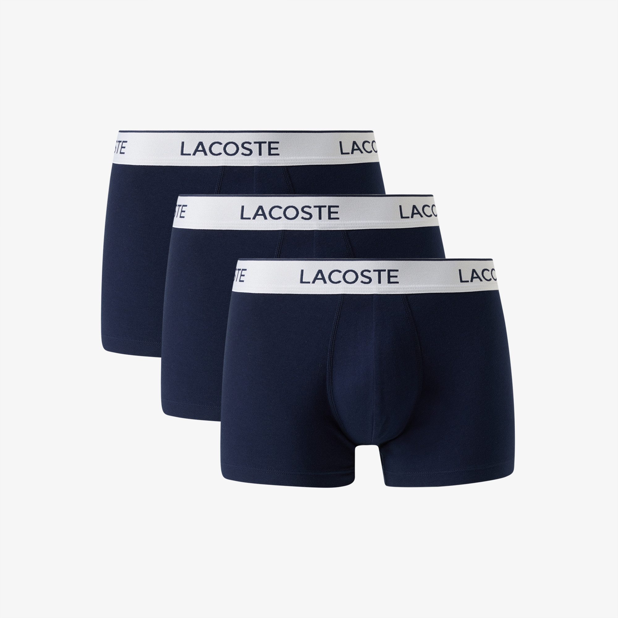 Lacoste Trunk (Packung, 3-St., 3er-Pack) elastischer Bund mit Lacoste-Branding