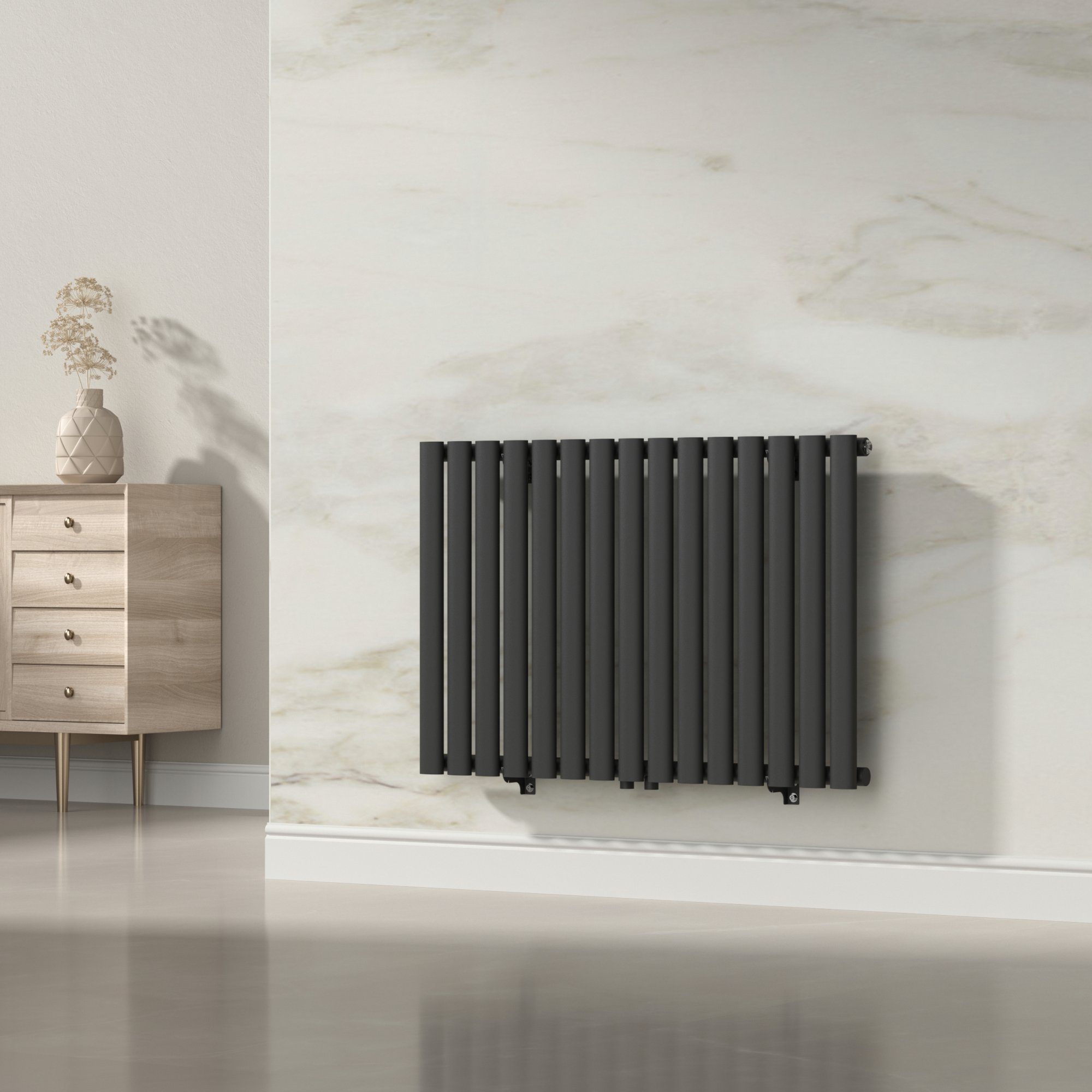 neu.haus Designheizkörper, »Nore« Röhrenheizkörper 60x90cm Einlagig günstig online kaufen