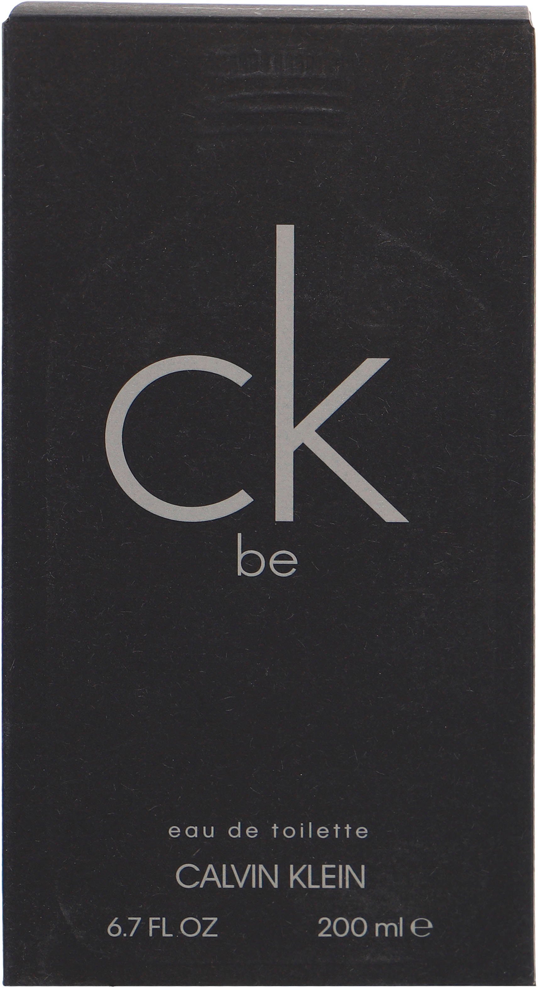 Calvin Klein Eau de Toilette Be, mit Mandarin und Minze