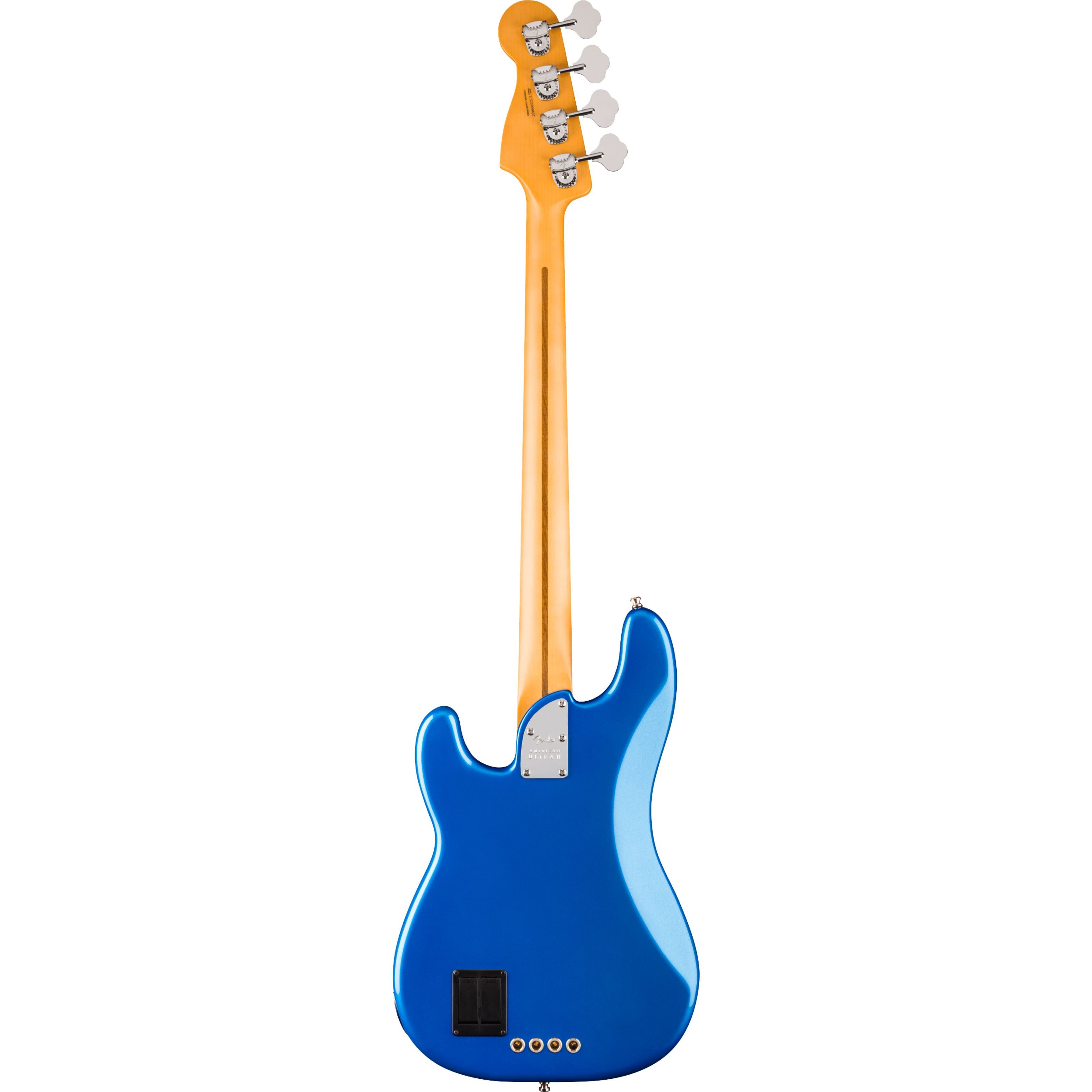 Fender E-Bass, E-Bässe, 4-Saiter E-Bässe, American Ultra II Precision Bass EB Noble Blue - E-Bass