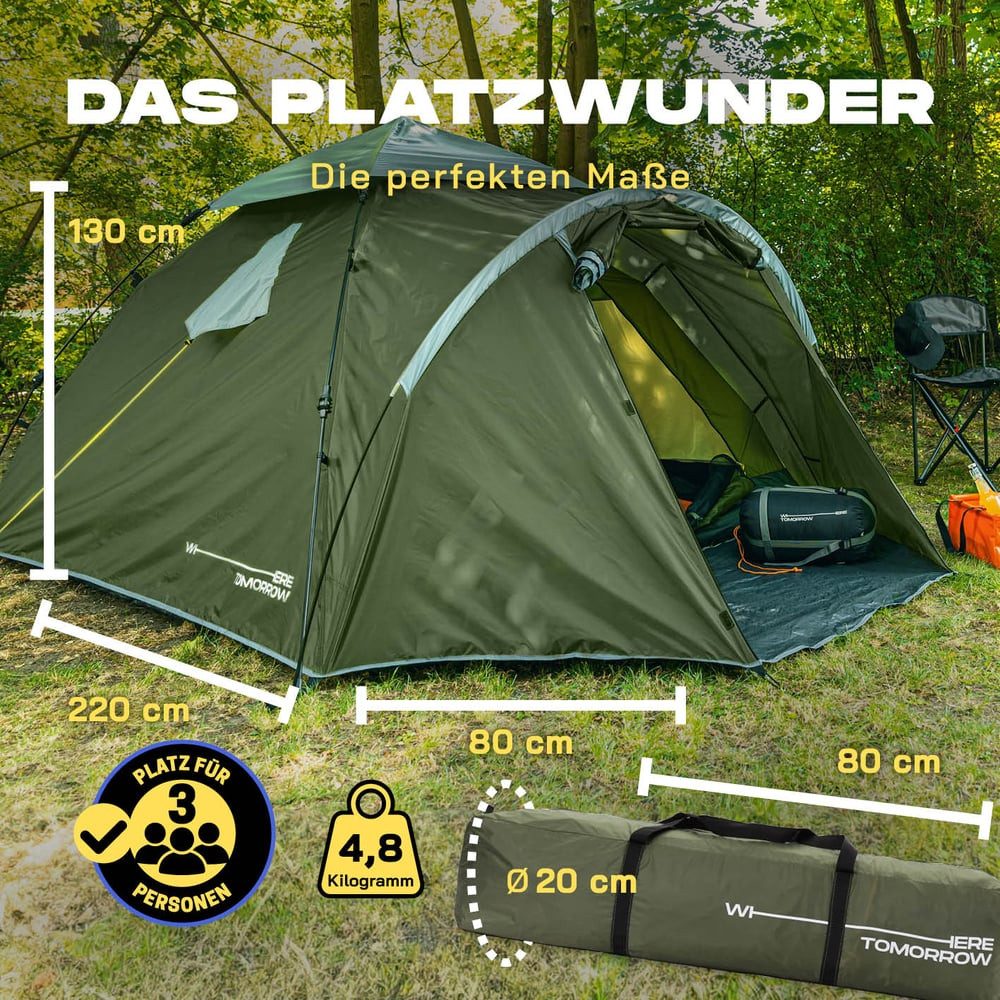 Lumaland Wurfzelt Pop up Familienzelt für günstig online kaufen