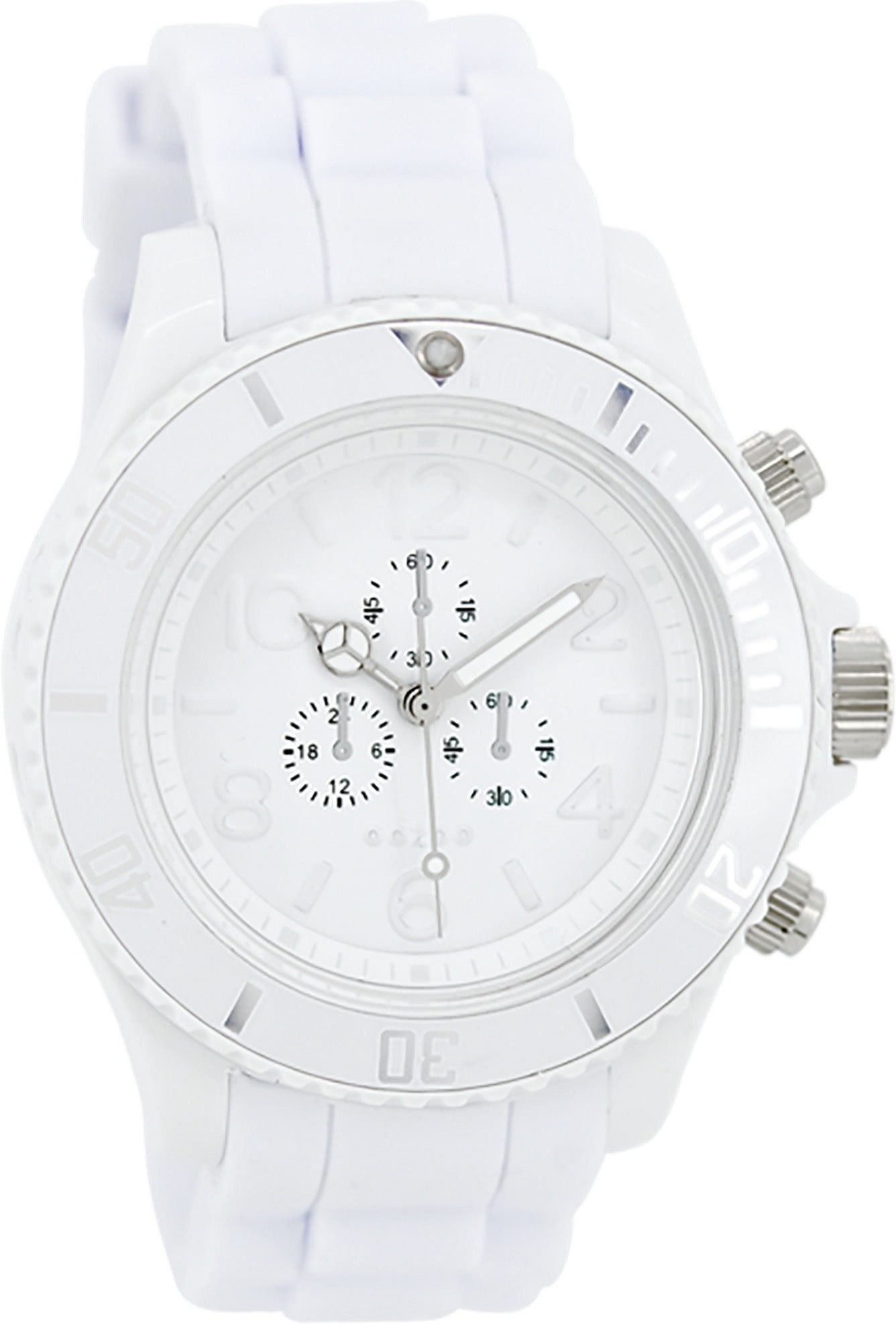 OOZOO Quarzuhr Oozoo Unisex Armbanduhr Vintage Series, (Analoguhr), Damen, Herrenuhr rund, groß (ca. 43mm) Silikonarmband, Fashion-Style