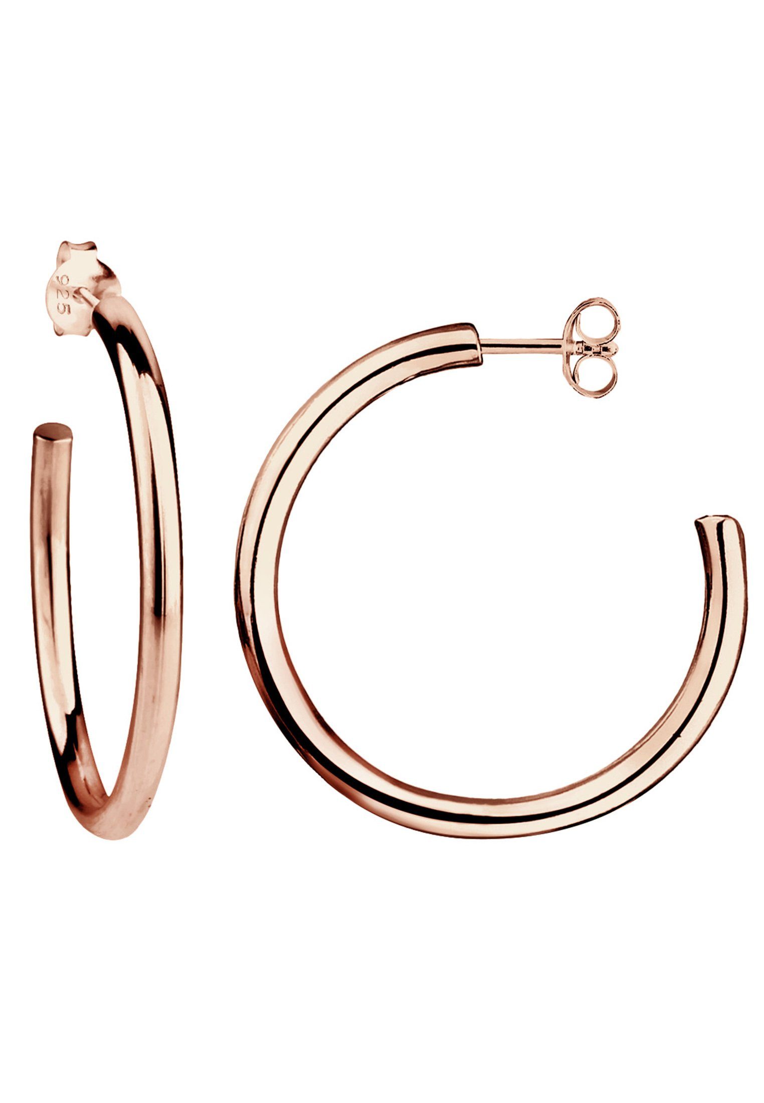 Elli Paar Creolen Creolen Klassisch Rund 925 Silber günstig online kaufen