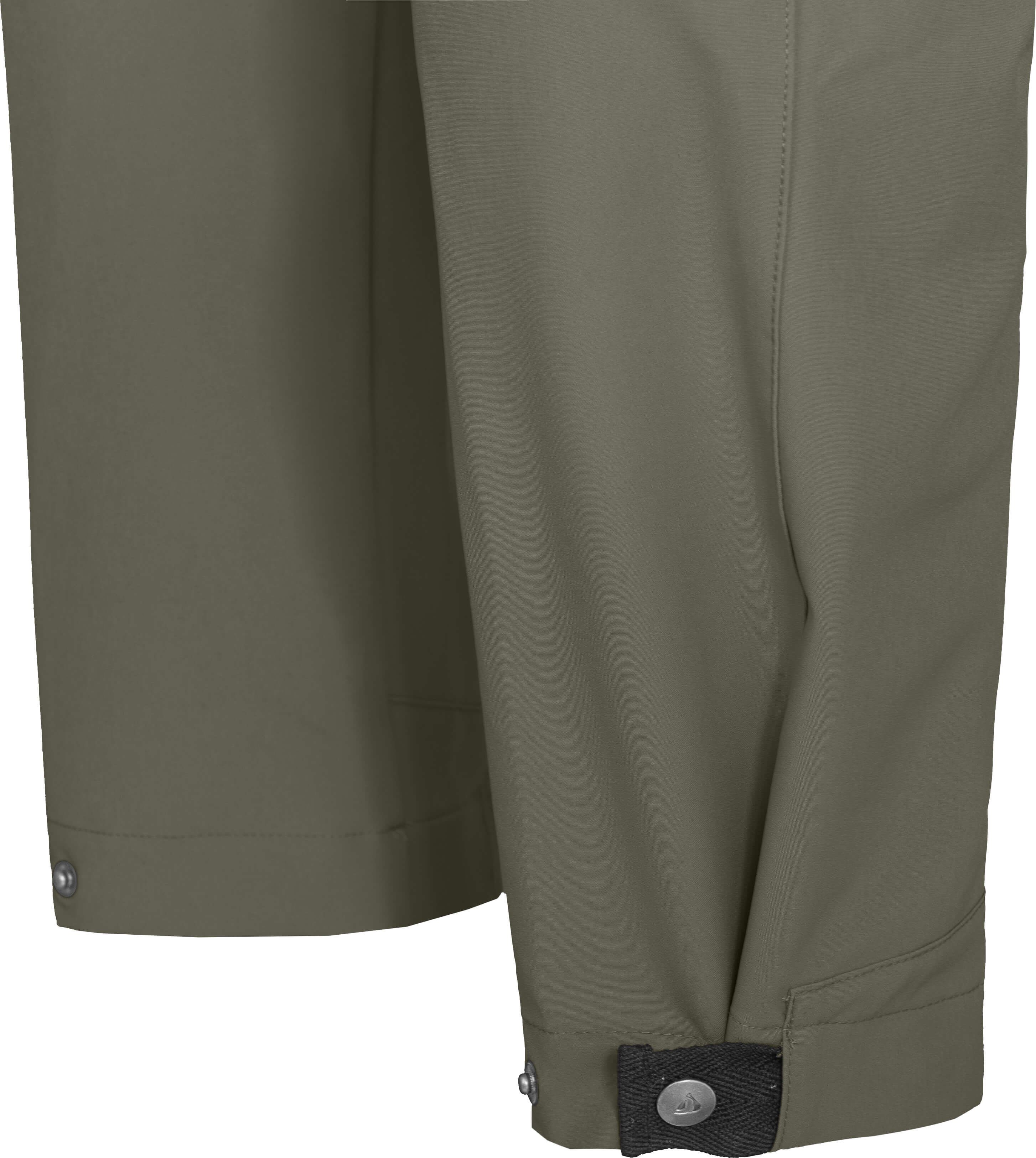 Bergson Outdoorhose FROSLEV COMFORT Herren Wanderhose, recycelt, elastisch, 7 Taschen, Normalgrößen, grau