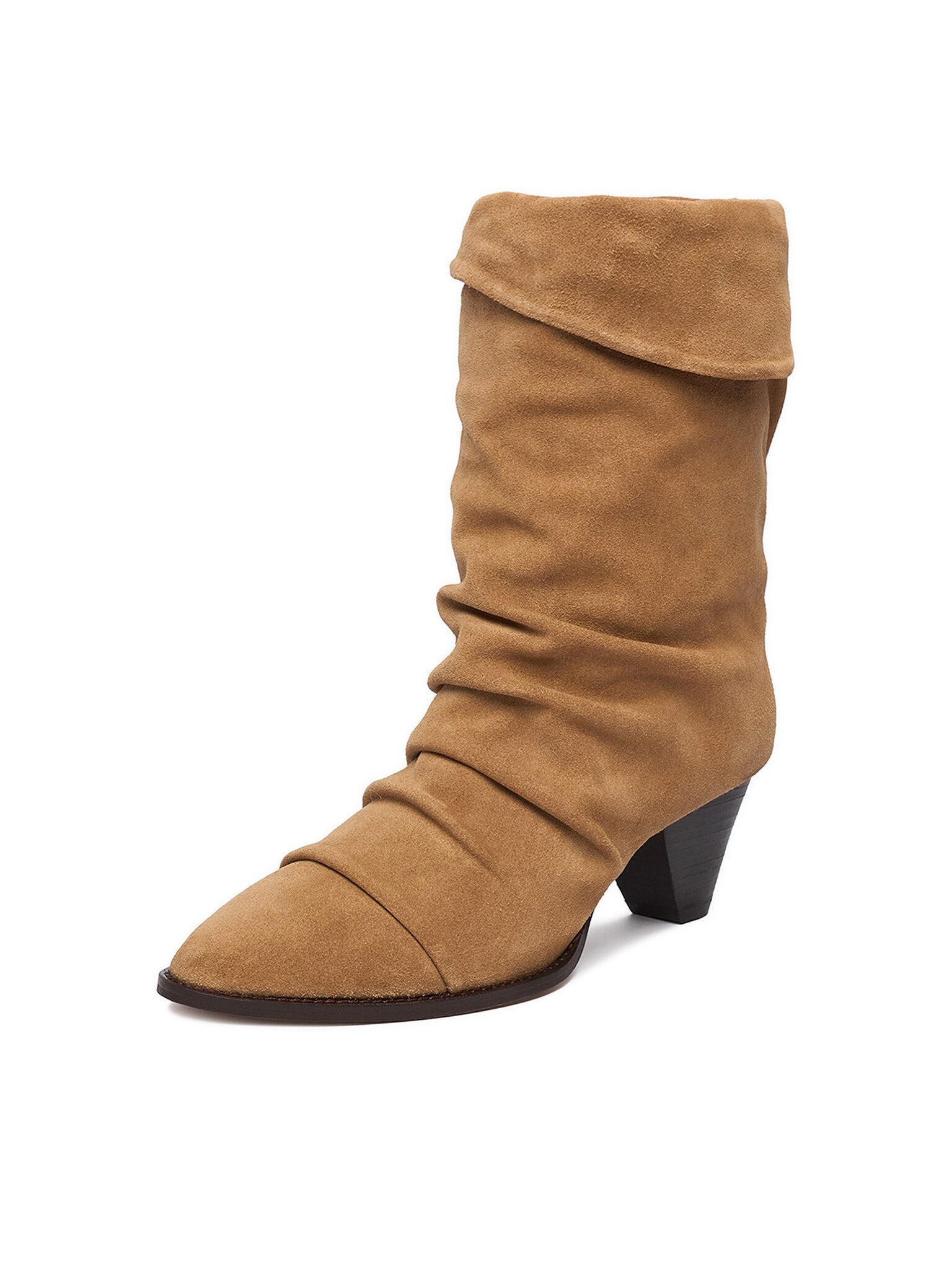 Badura Badura Damen-Knöchelstiefel Beige Badura-EO-APRIL-25FW218 Beige Dunkel Stiefel