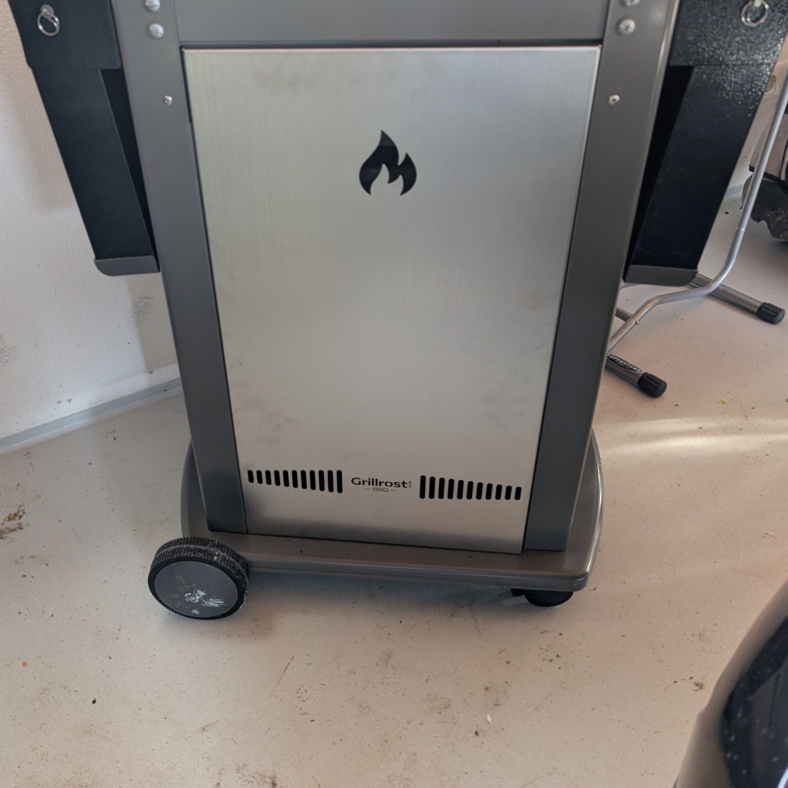 Grillrost.com BBQ Grillrost BBQ Rückwand Weber Spirit 200, Made in Germany