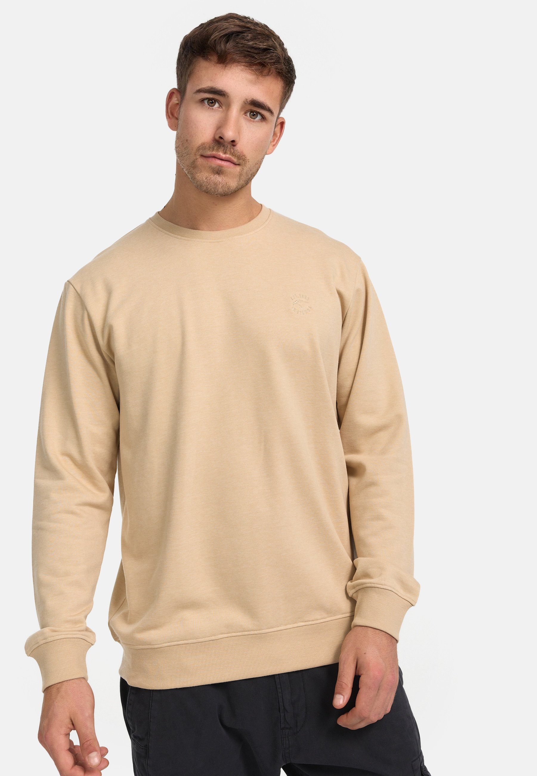 Indicode Sweater Holt Irish Cream