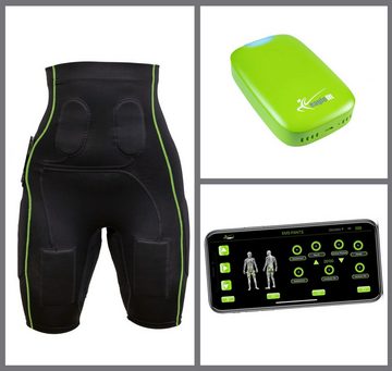 eaglefit® EMS-Gerät EMS PANTS-System, Hose mit 14 Elektroden, Beckenboden, kabelloses EMS, Material antibakteriell, wie eine zweite Haut, EMS ohne anfeuchten