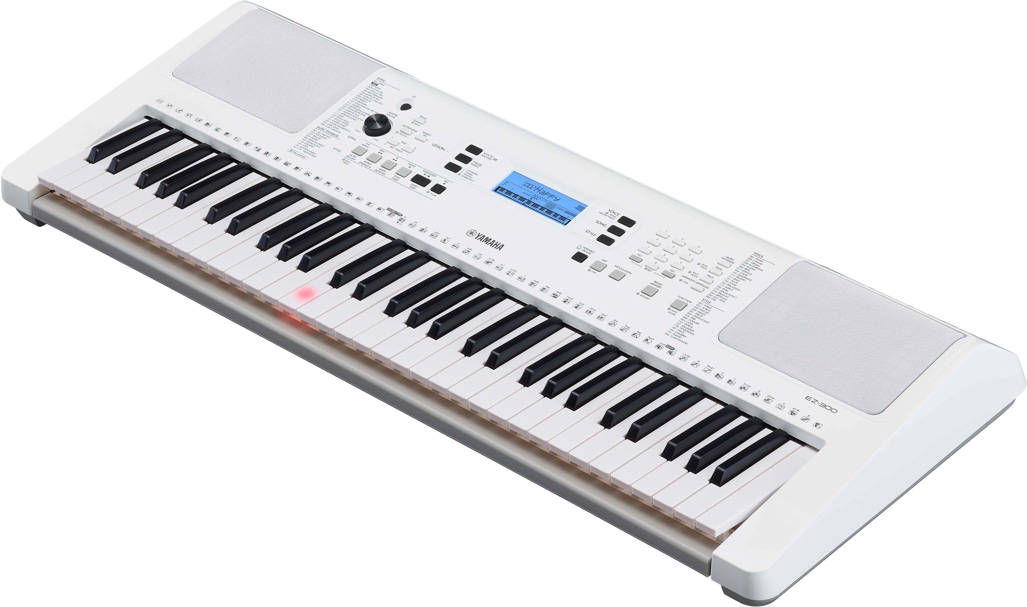 Yamaha Home-Keyboard EZ-300, weiß