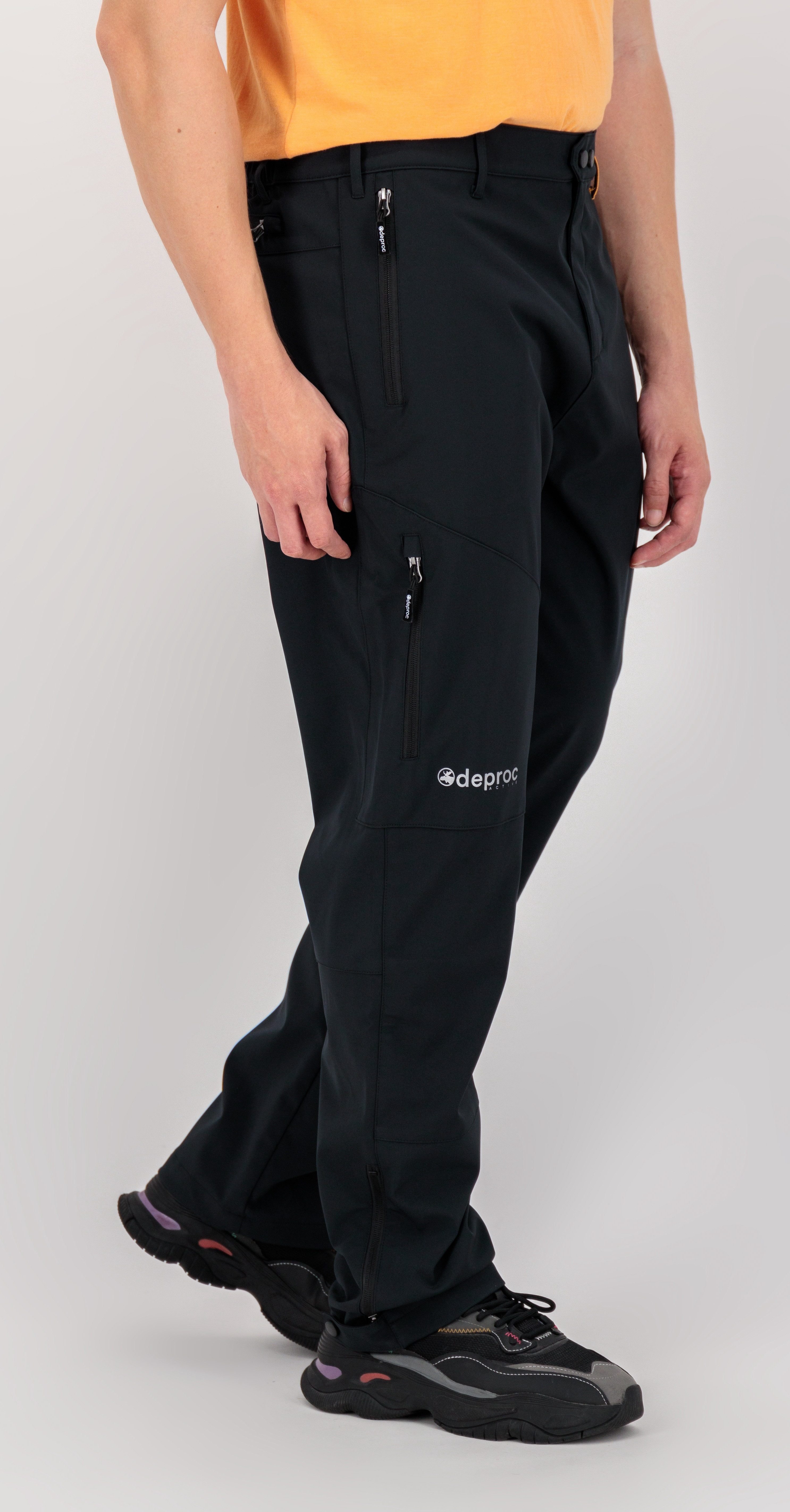 DEPROC Active Thermohose STERLING MEN OS Softshellhose Winterhose mit Beintasche
