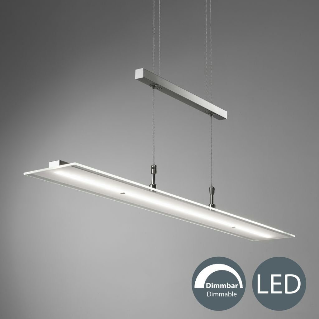 B.K.Licht LED Pendelleuchte dimmbar Hängeleuchte 85cm höhenverstellbar 95-1 günstig online kaufen
