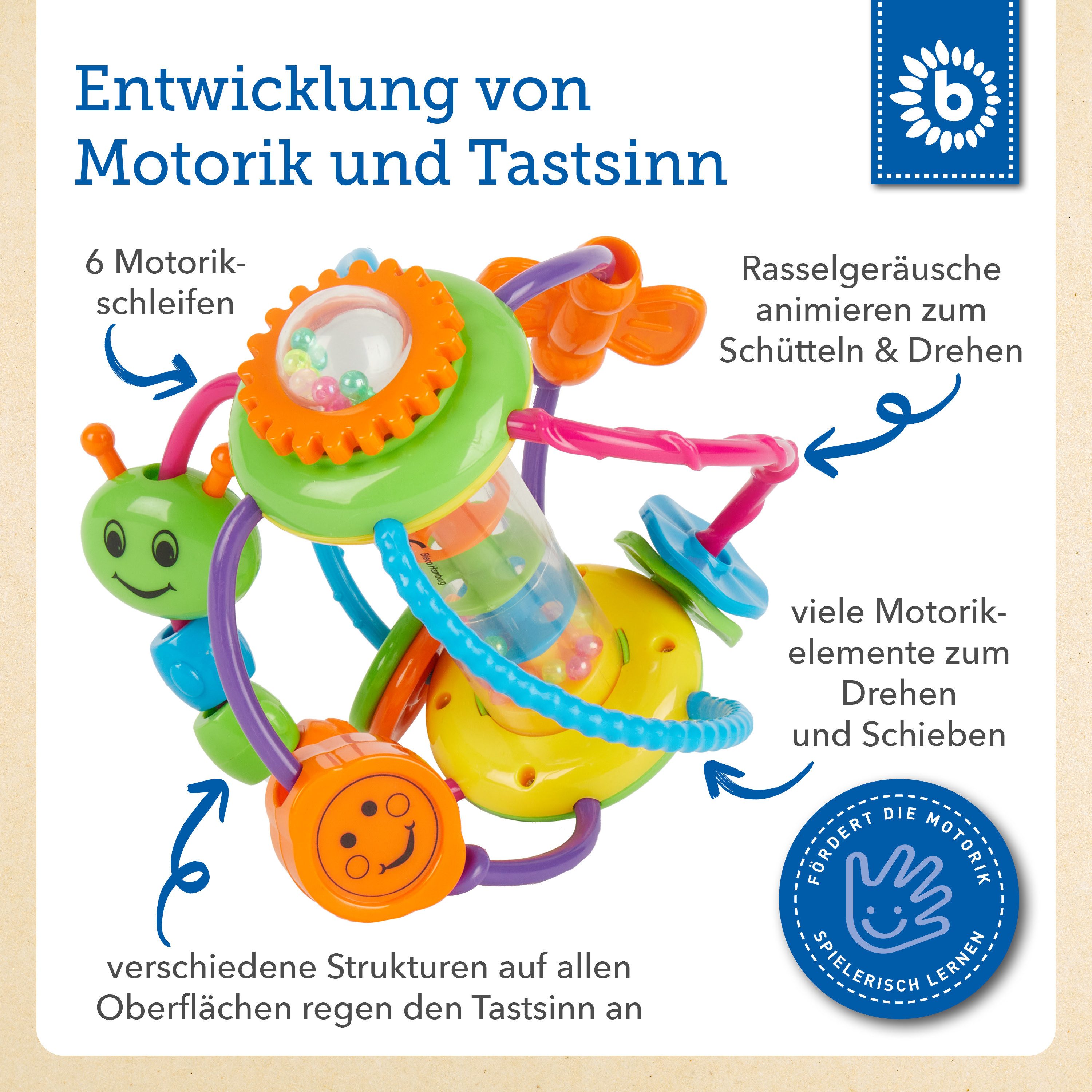 Bieco Motorikball Babys – Bild 3 von 5