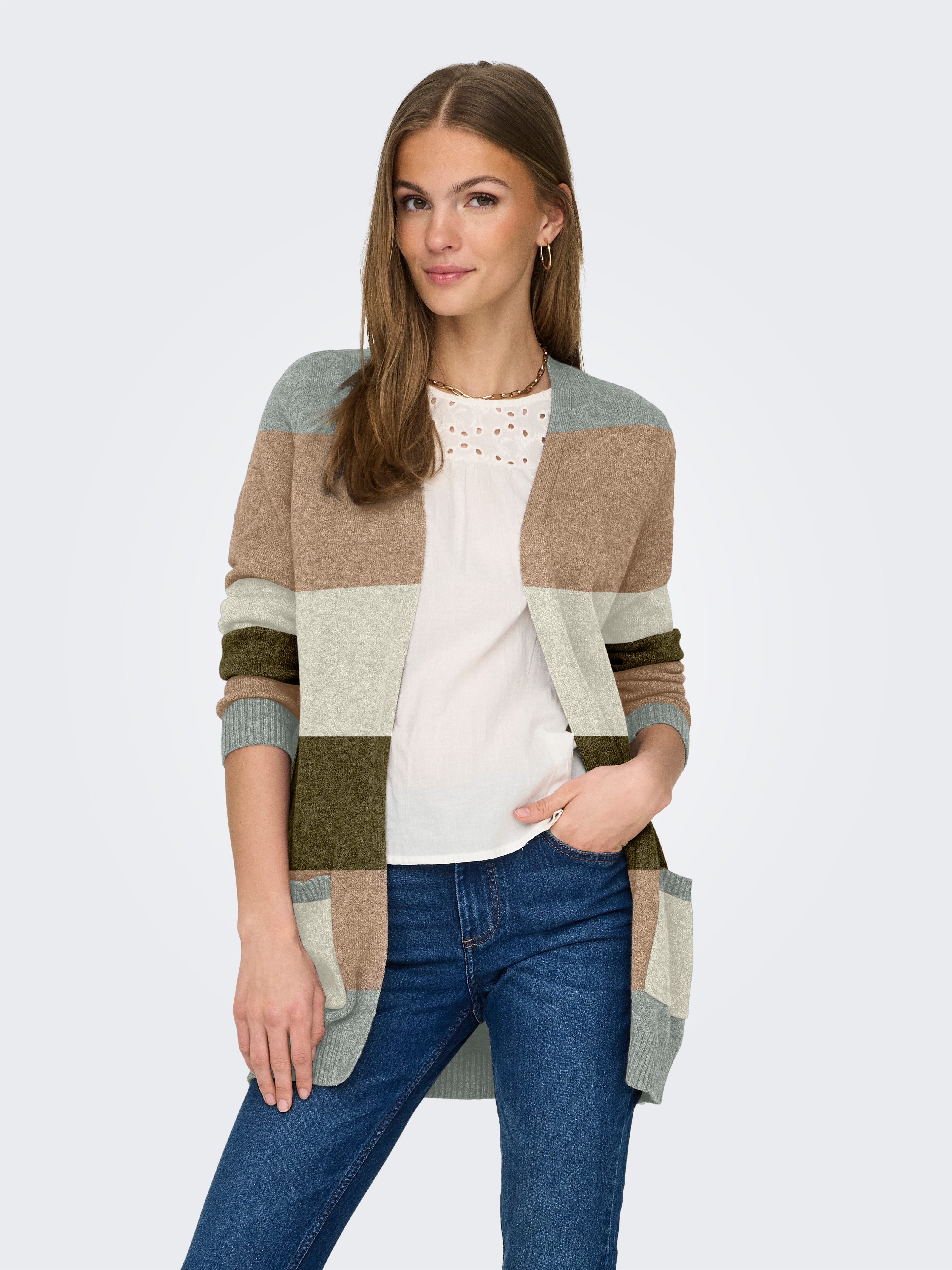 ONLY Strickjacke ONLLESLY L/S OPEN CARDIGAN KNT NOOS günstig online kaufen