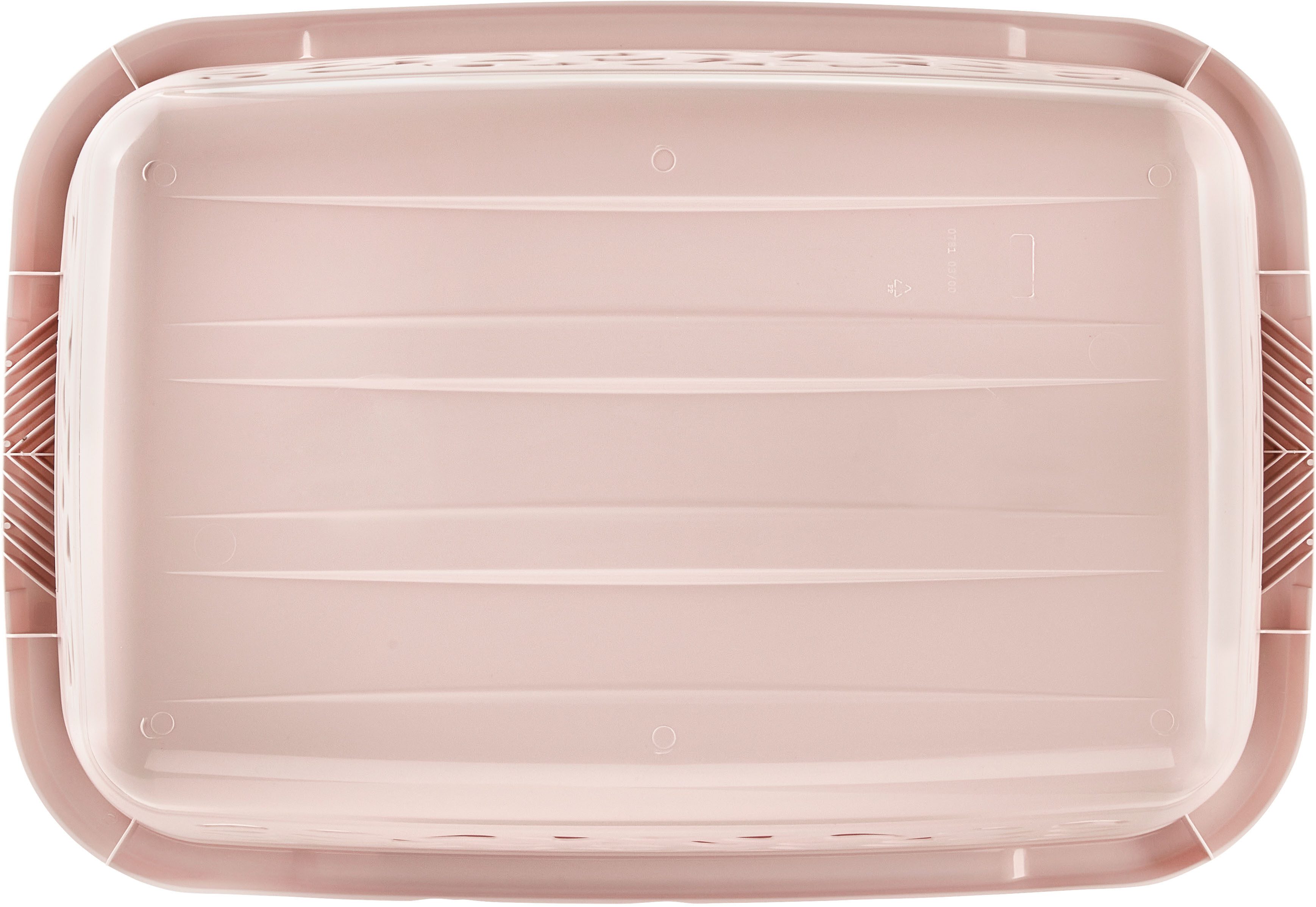 keeeper Wäschekorb jost, 2er Set, 65 x 44 x 28 cm, 52 l (Set, 2 St), praktische Griffe, platzsparend ineinander nestbar