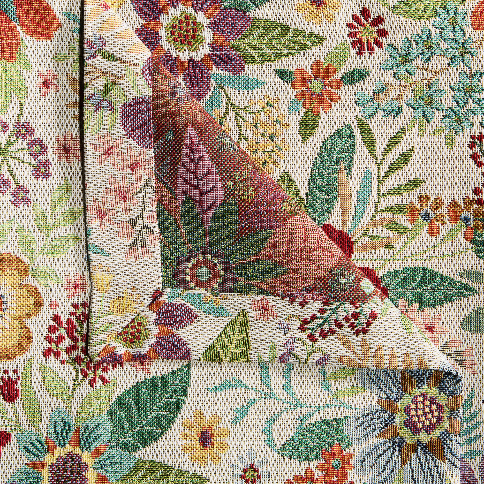 Erwin Müller Platzset Tischset "Blumen" 2er-Pack, Jacquard Blumen