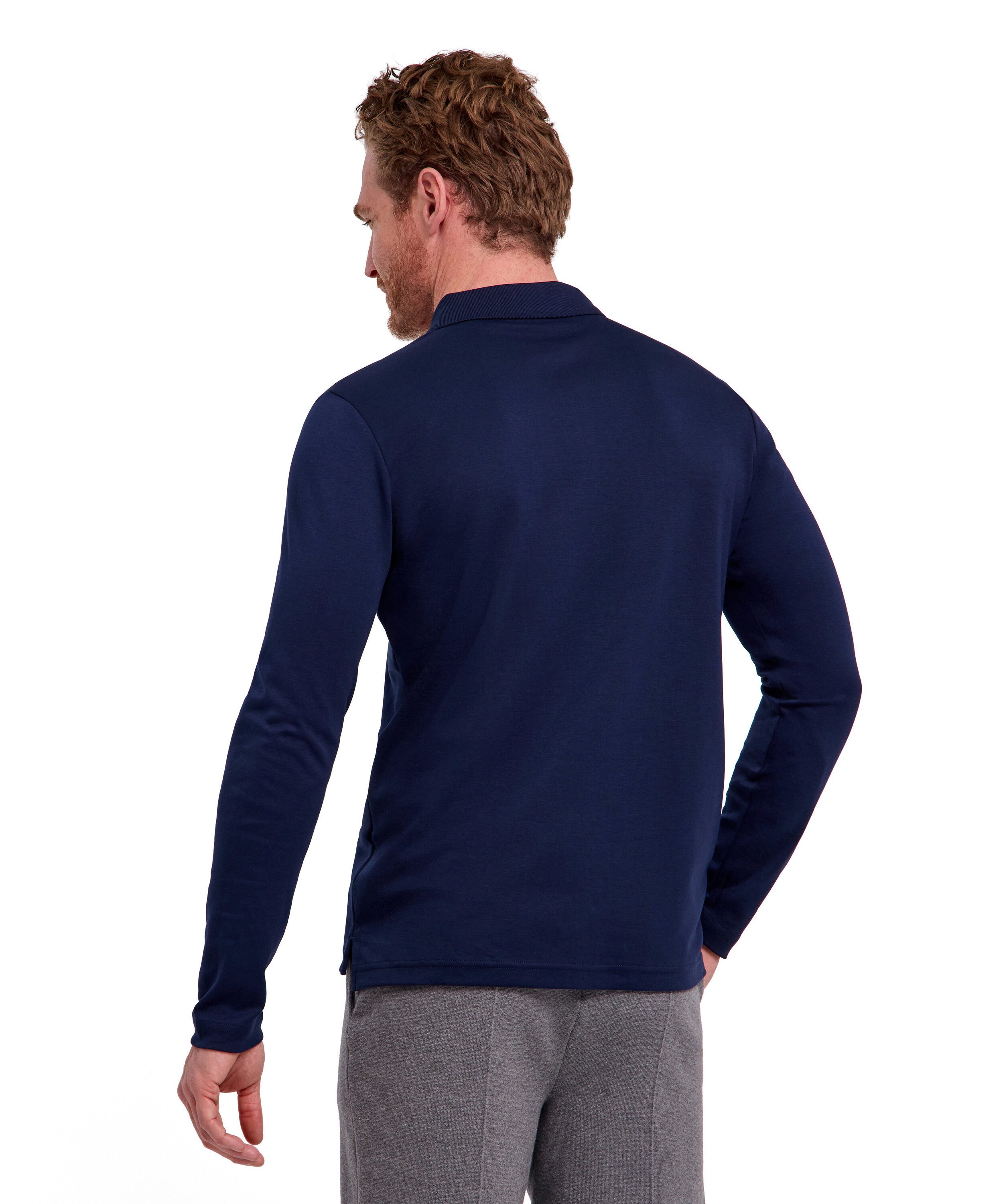 FALKE Poloshirt Polo Shirt aus hochwertiger Pima-Baumwolle (1-tlg., 1) aus hochwertiger Pima-Baumwolle