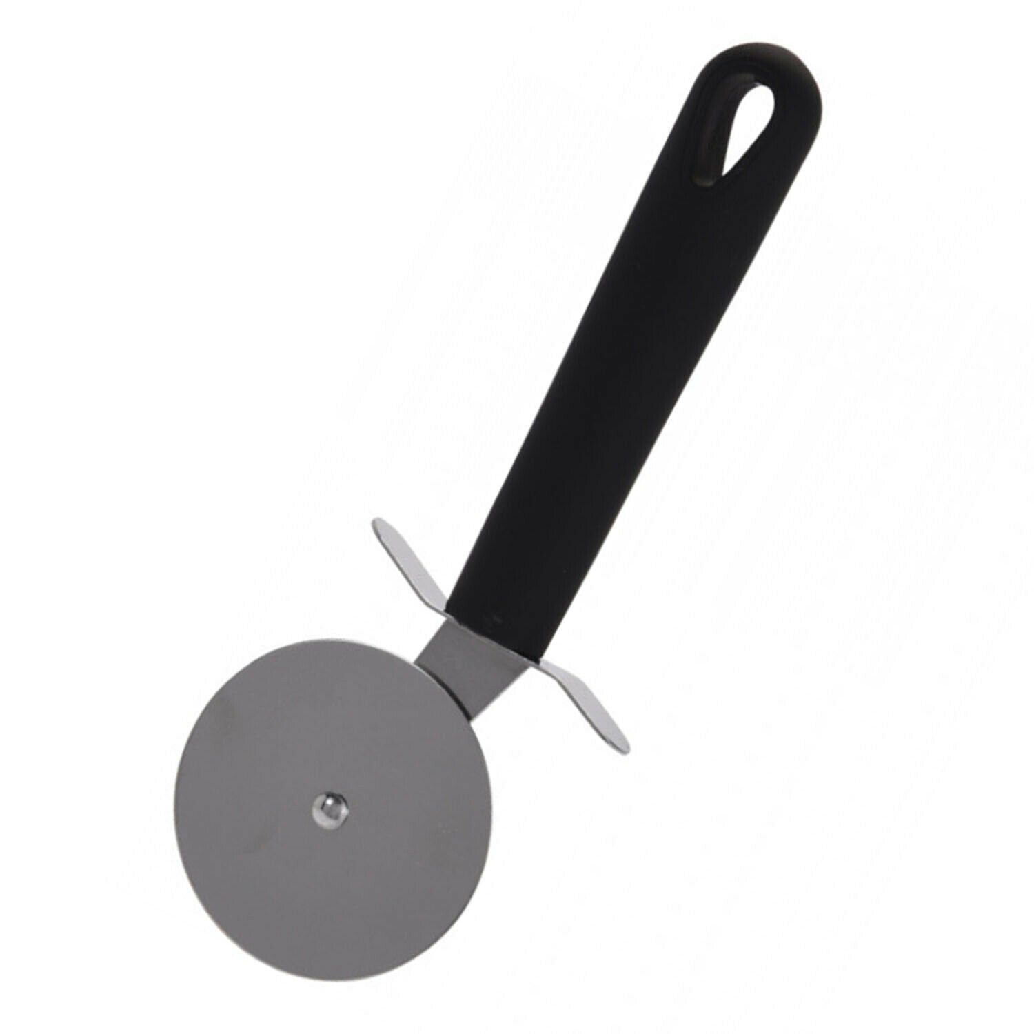 TSB Werk Pizzaschneider Pizzaschneider Pizzaroller Pizzamesser Pizzarad, Küche, Pizza, Roller, Rad, Schwarz