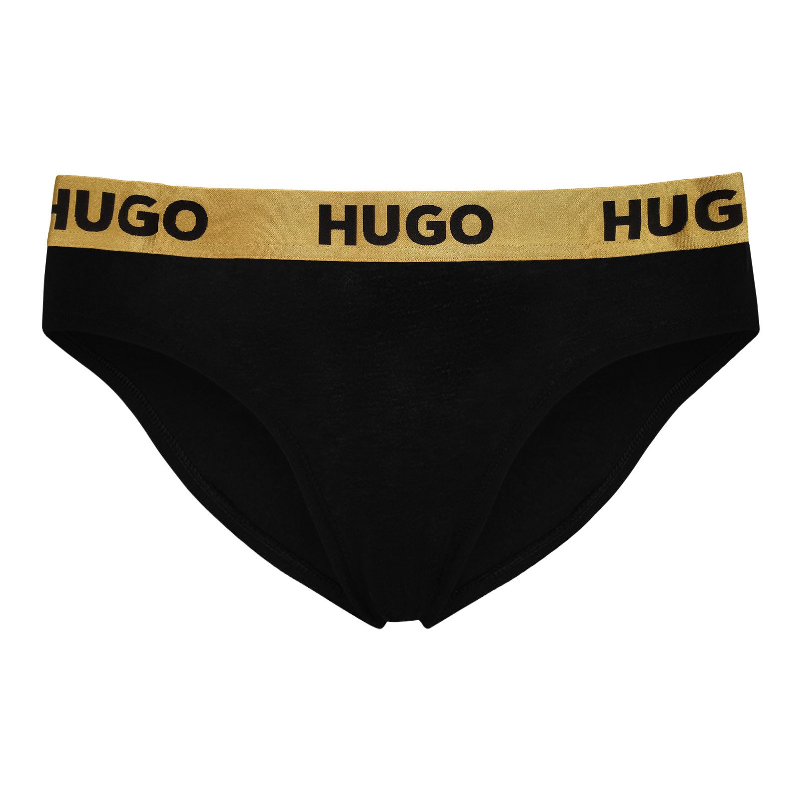 HUGO Slip Brief Sporty Logo (1-St) mit farblich akzentiertem Bund