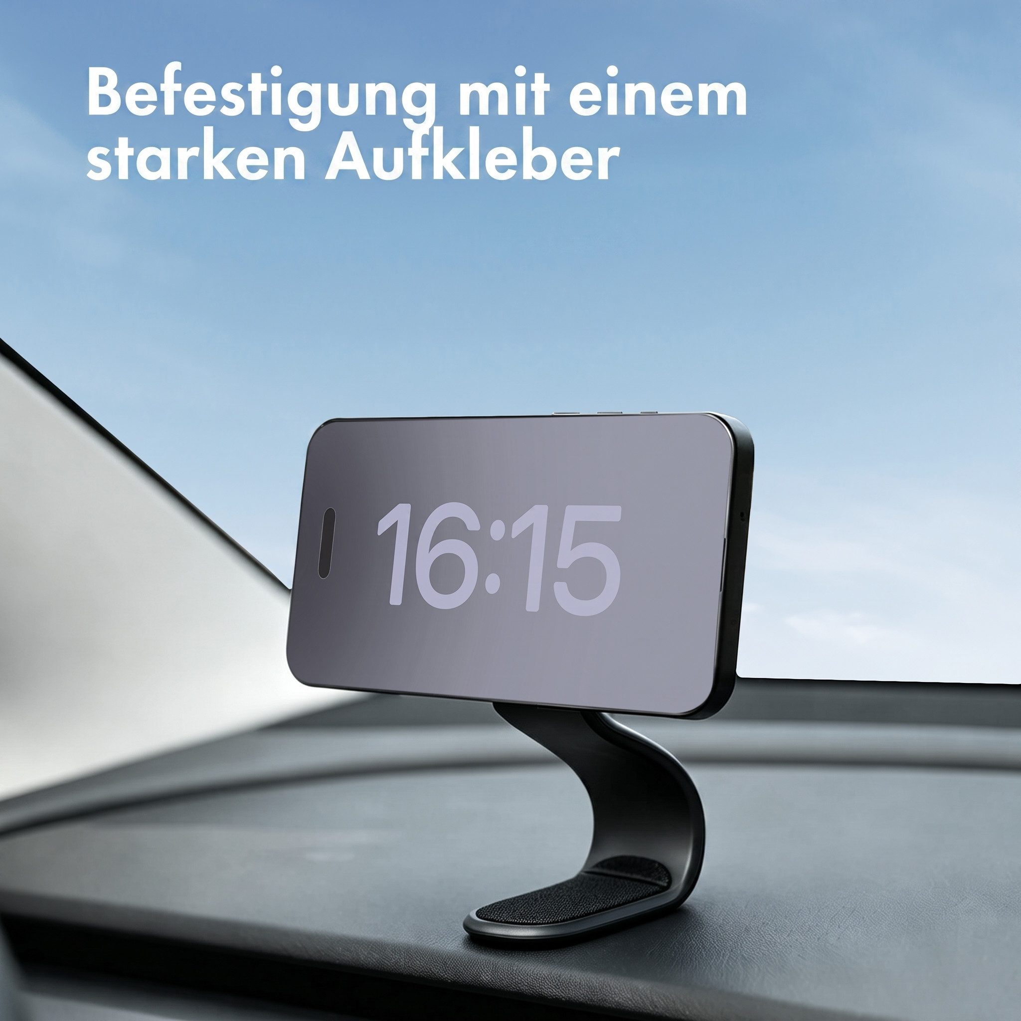 imoshion Handy-Halterung imoshion Flexible Handyhalterung Auto - Magnetisch - Armaturenbrett/Di, (1-tlg) – Bild 3 von 5