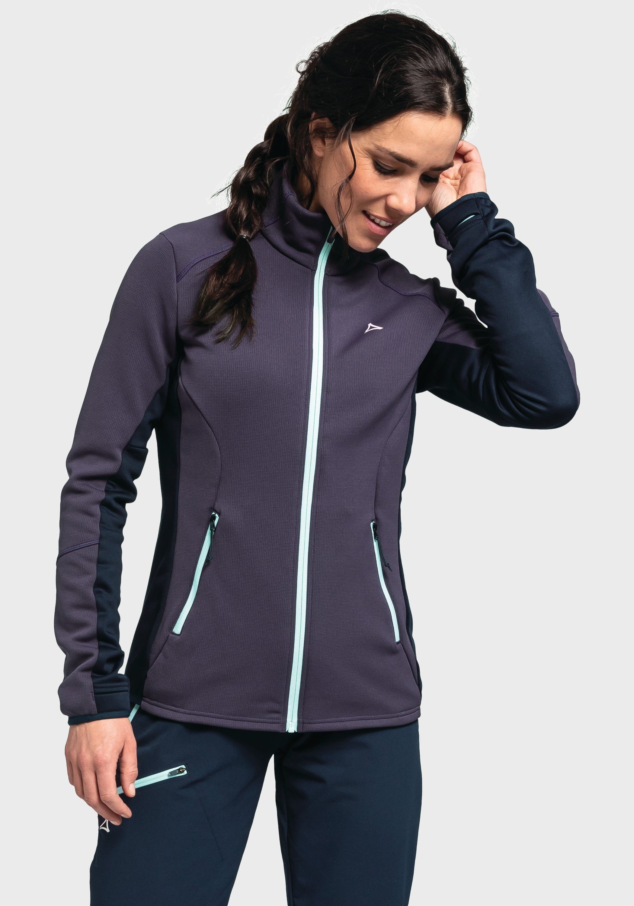 L Schöffel Lodron lila Fleecejacke Fleece Jacket