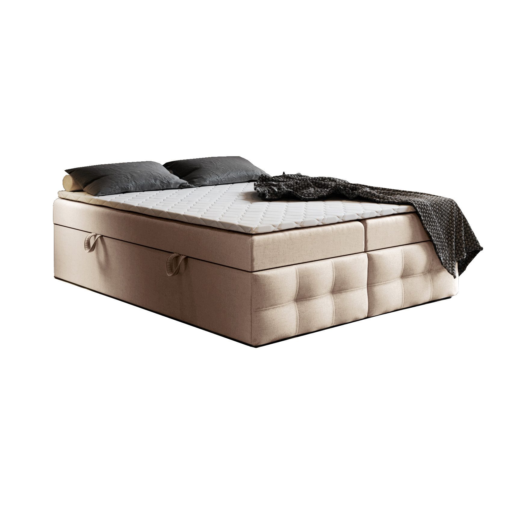 Godre Boxspringbett mit Bettkasten Ewora 4 günstig online kaufen