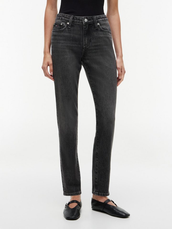 Tommy Jeans Slim-fit-Jeans LCY MR SLIM RWB CJ6115 Baumwoll-Denim