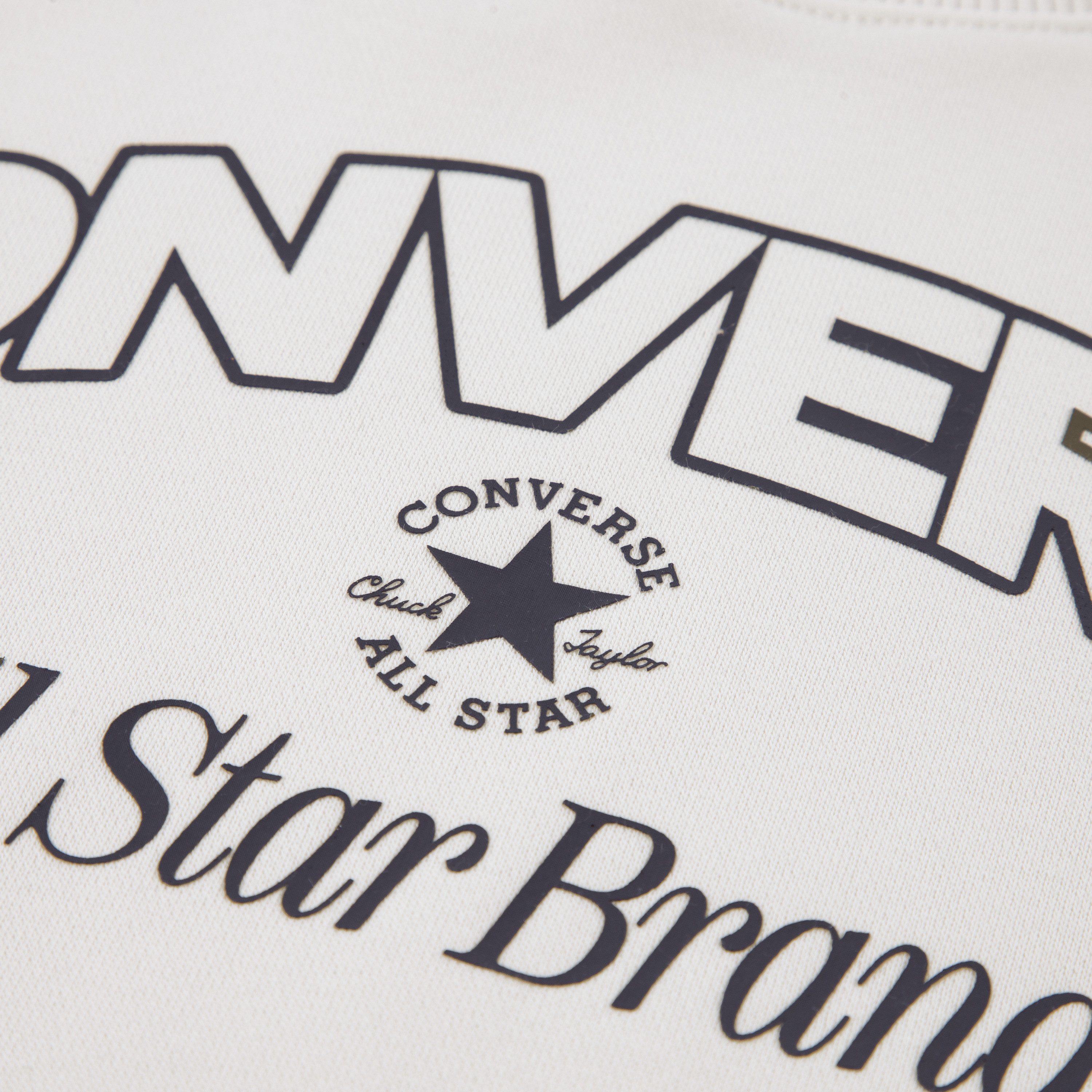 Converse Sportanzug CNVG CREW & RIBBED LEGGING SET (2-tlg), aus 2 Teilen, mit geripptem Stretch-Jersey – Bild 4 von 5