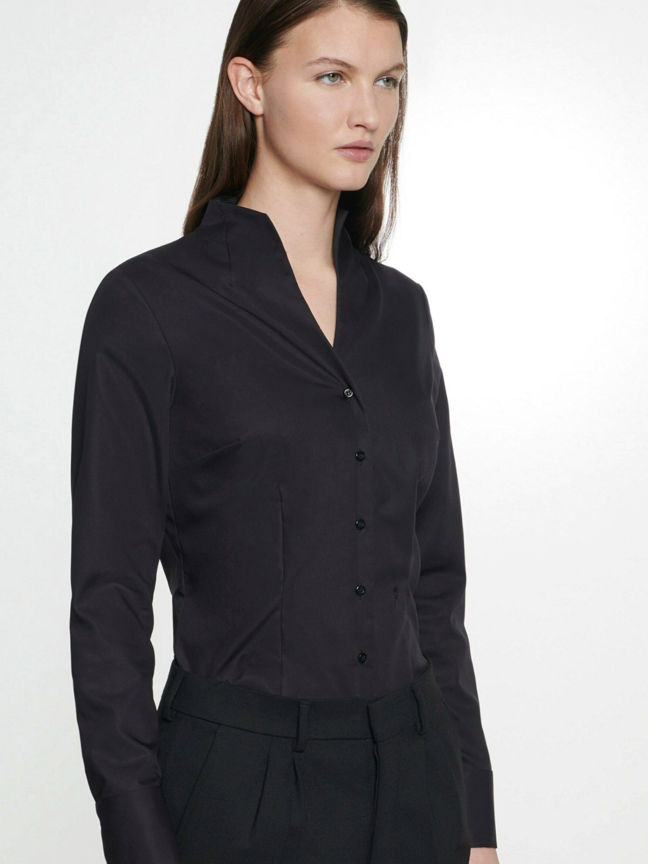 seidensticker Langarmbluse (1-tlg) Plain/ohne Details günstig online kaufen