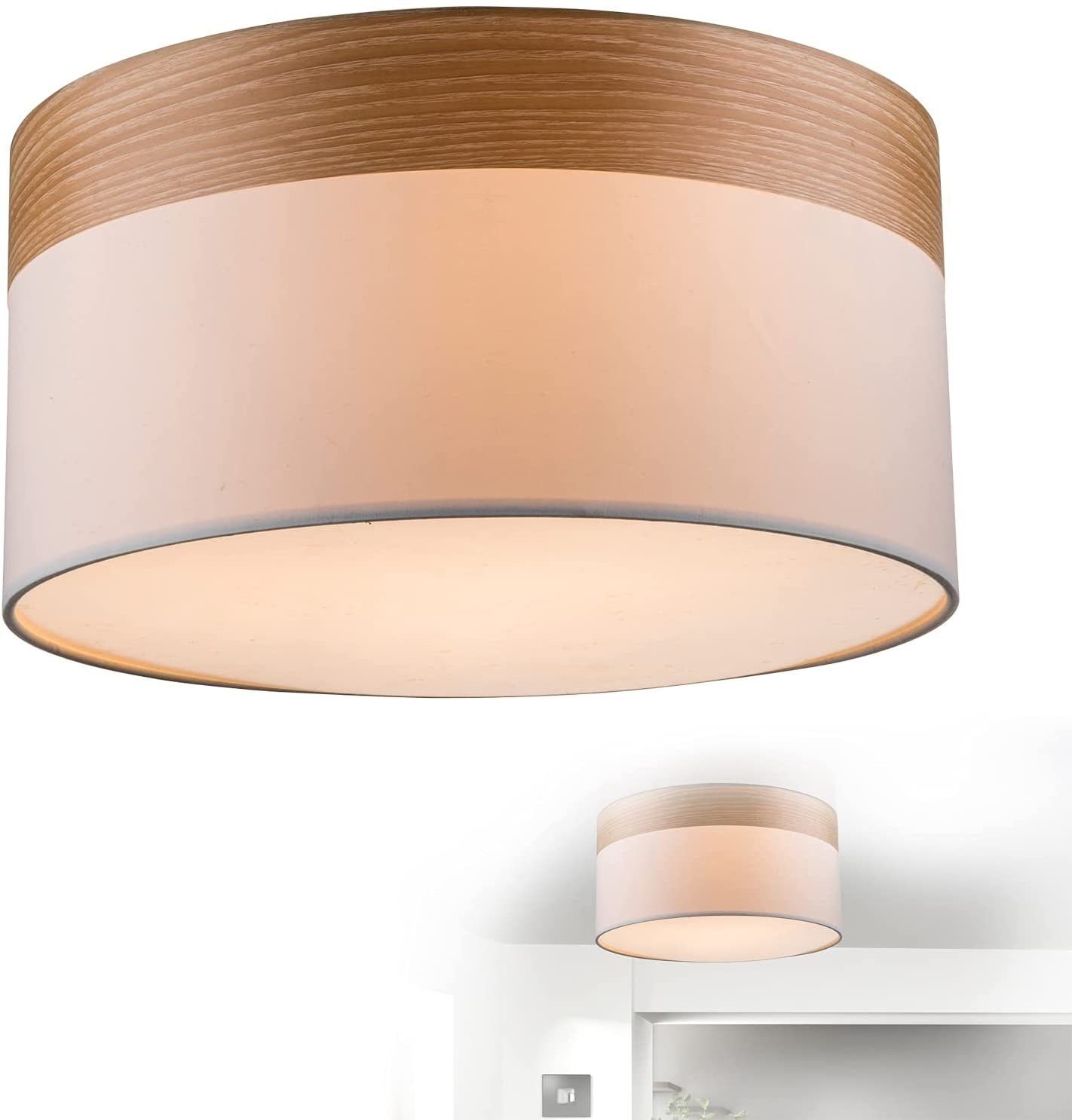 Lampe Rund ᐅ Globo Deckenleuchte Deckenleuchte Wohnzimmer Schlafzimmer Deckenlampe ...