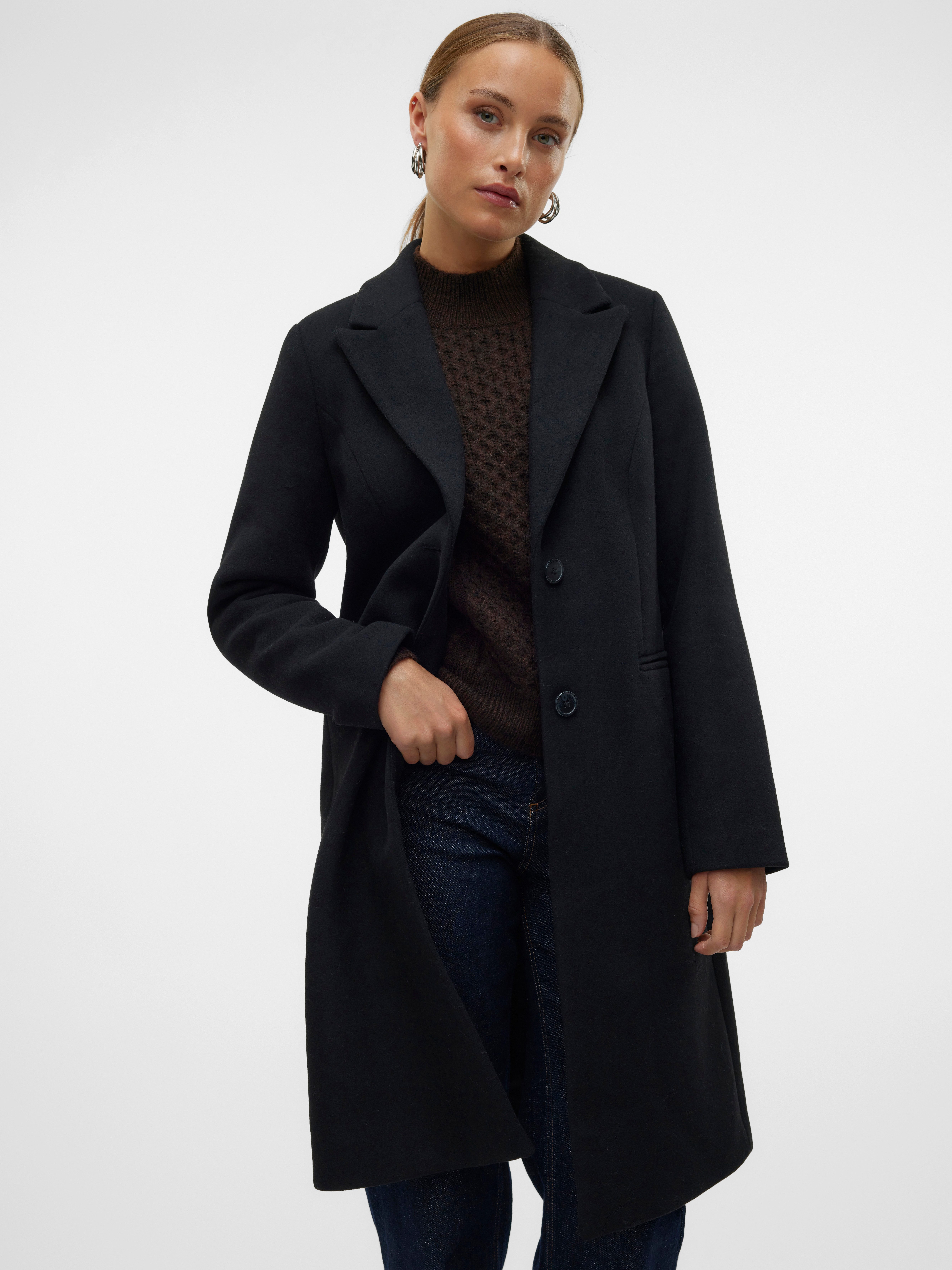 Vero Moda Langmantel VMBLAZA LONG WOOL günstig online kaufen