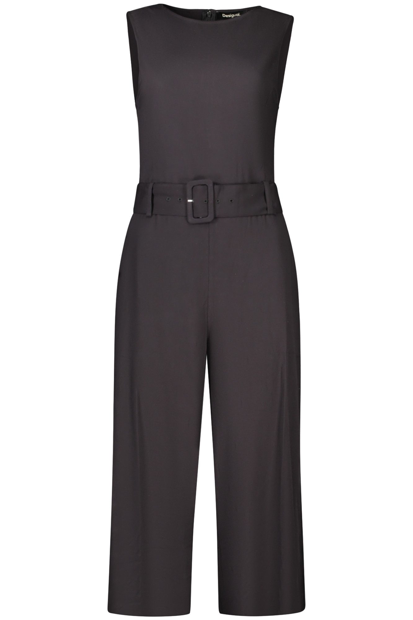 Desigual 5-Pocket-Hose Vielseitiger Jumpsuit: Ärmellos mit Gürtel & Reißverschluss-Rücken