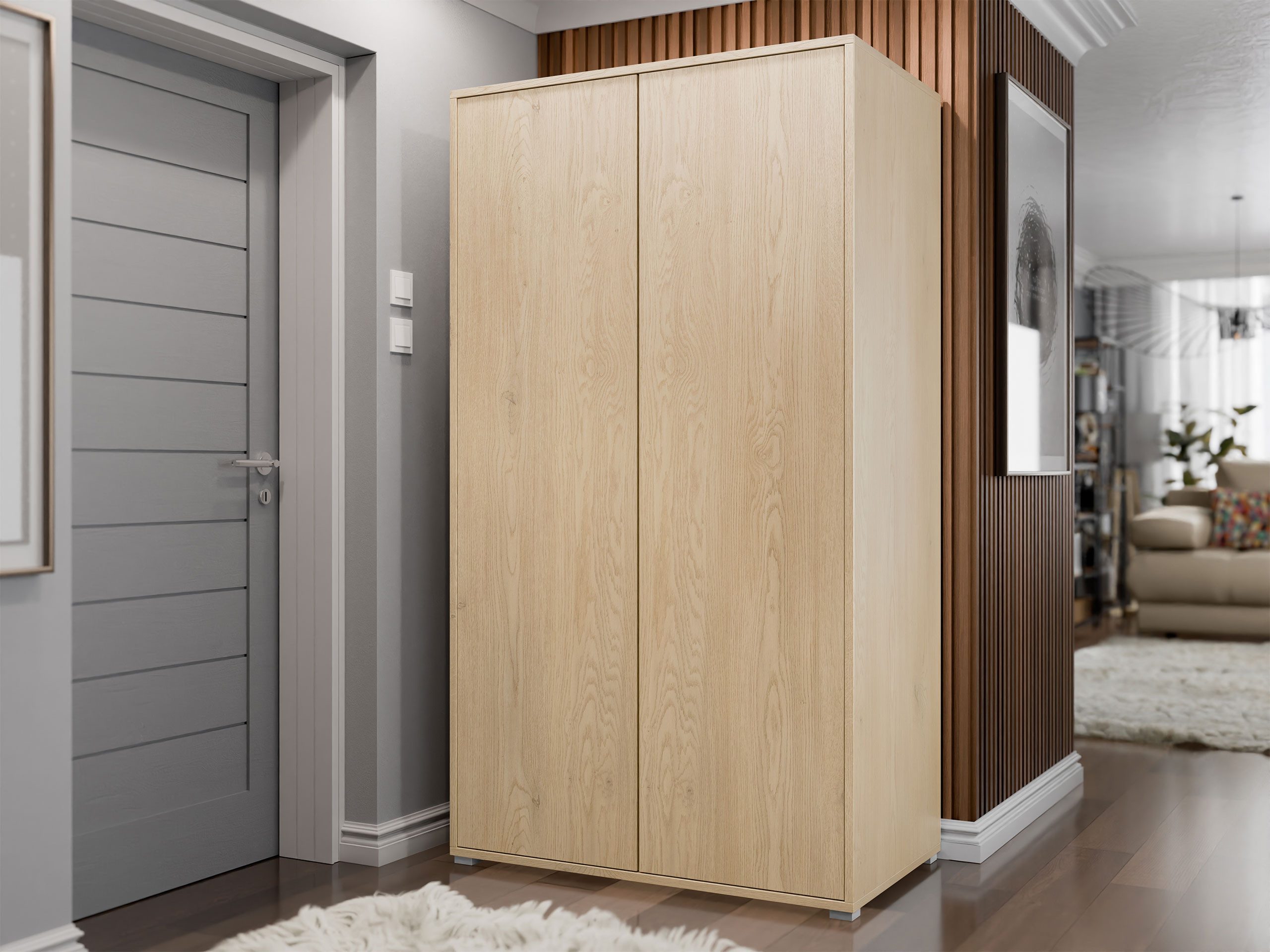 MIRJAN24 Kleiderschrank Gesita 2D (mit zwei günstig online kaufen