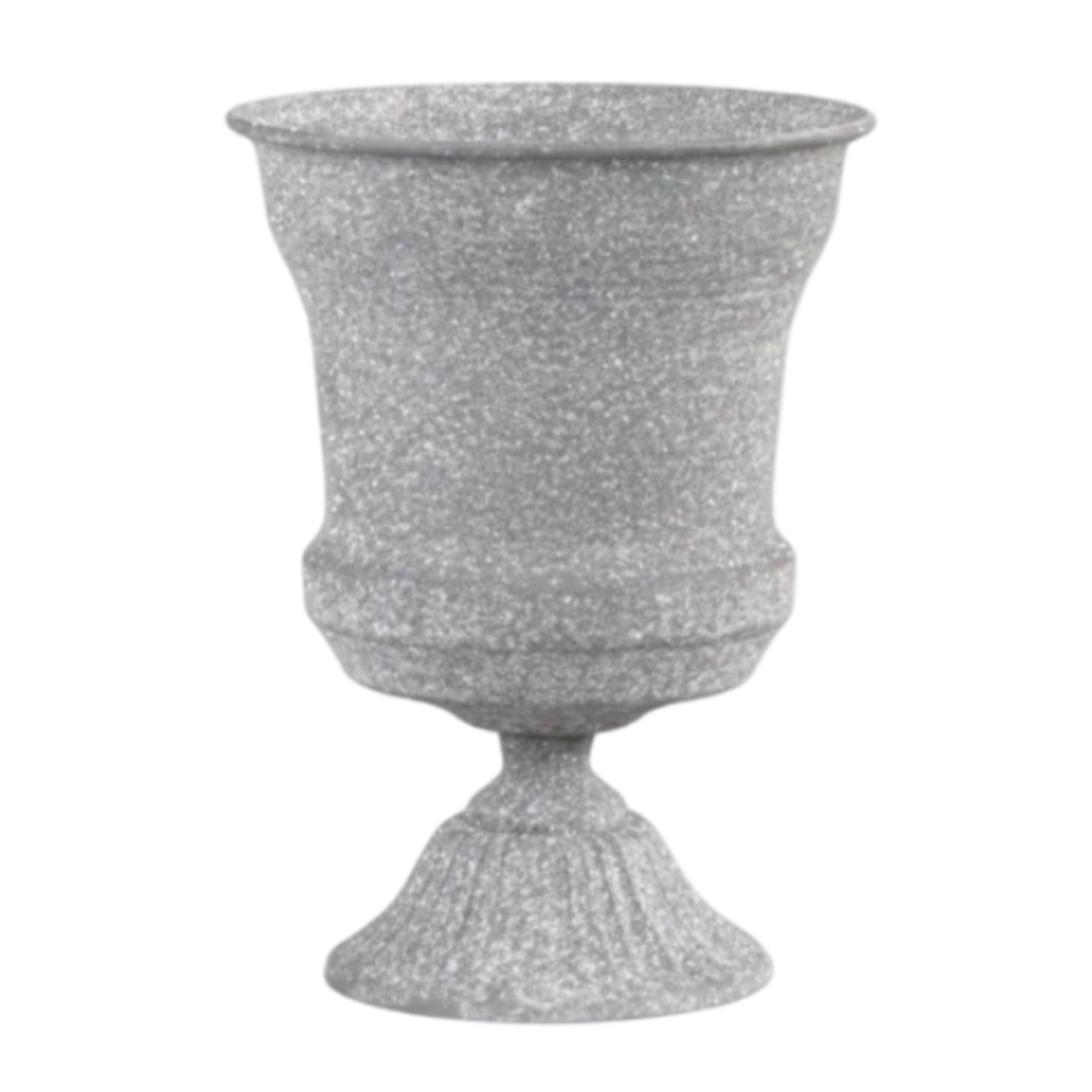 Chic Antique Dekovase Chic Antique Aufsatz auf Fuß mit Dekor – Antique Zink